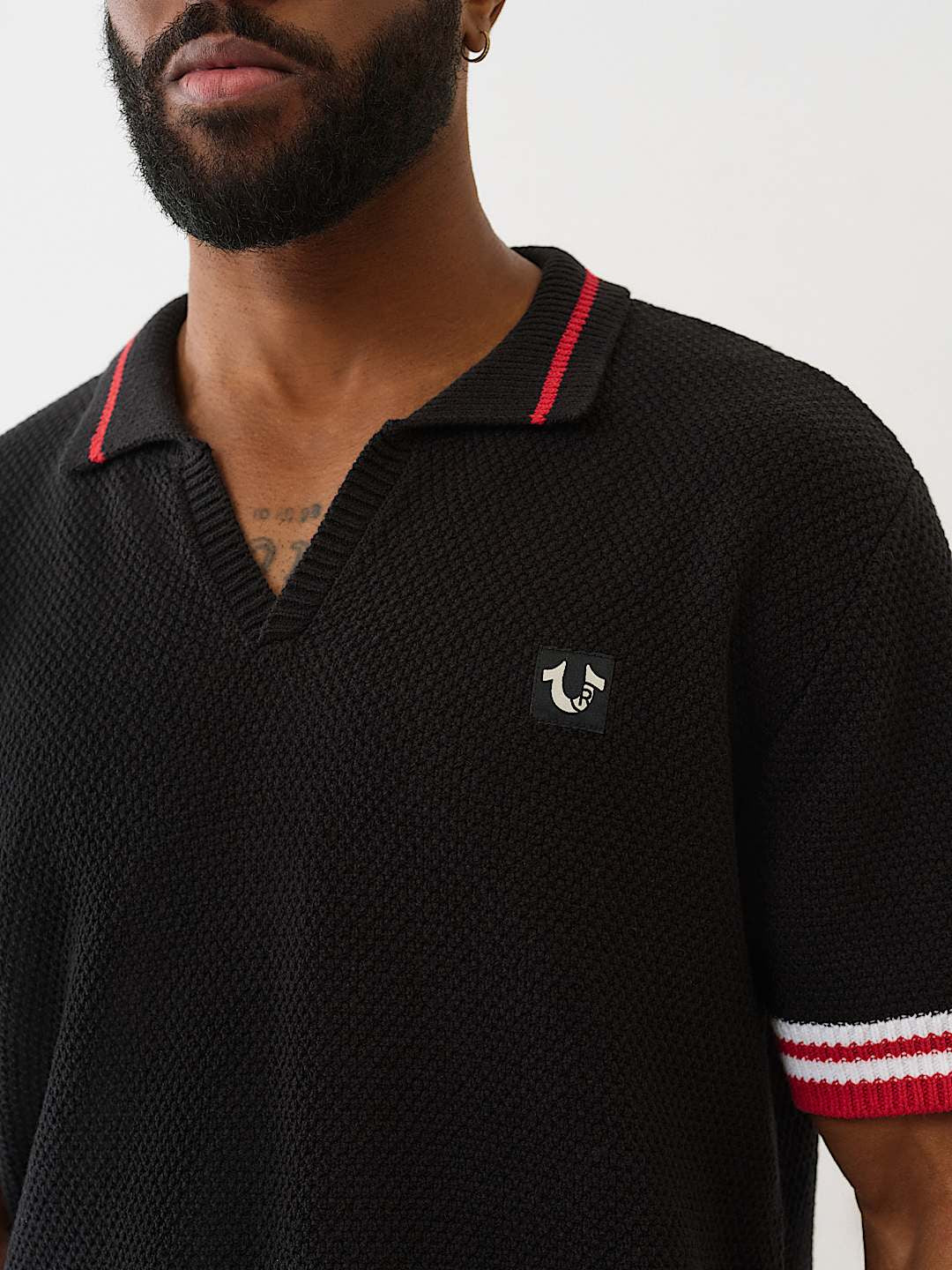 True Religion - Sweater Knit Polo Shirt