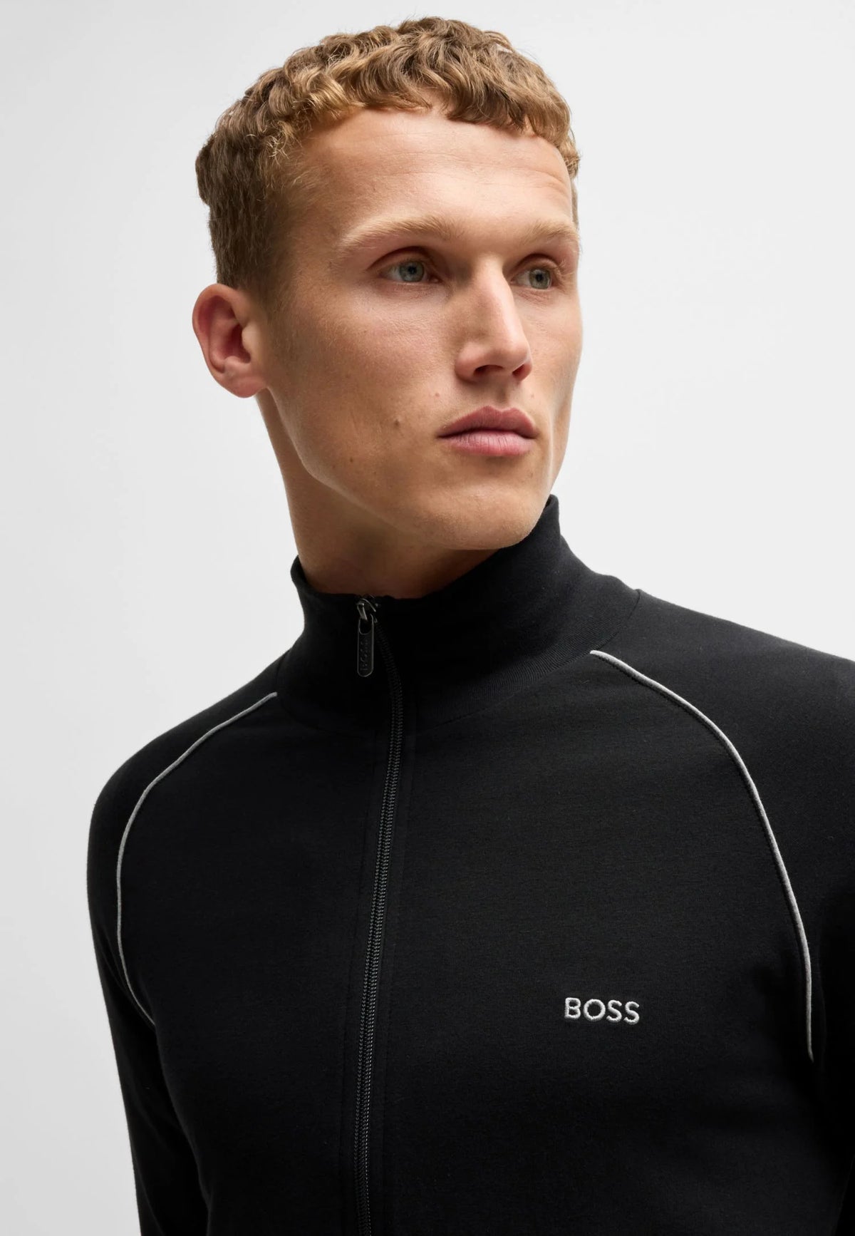 BOSS - MIX & MATCH ZIPPER , STRETCH - Zip-up sweatshirt