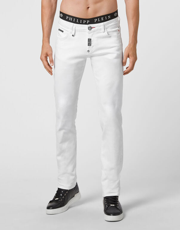 PHILIPP PLEIN - Straight Supreme Fit Jeans Basic