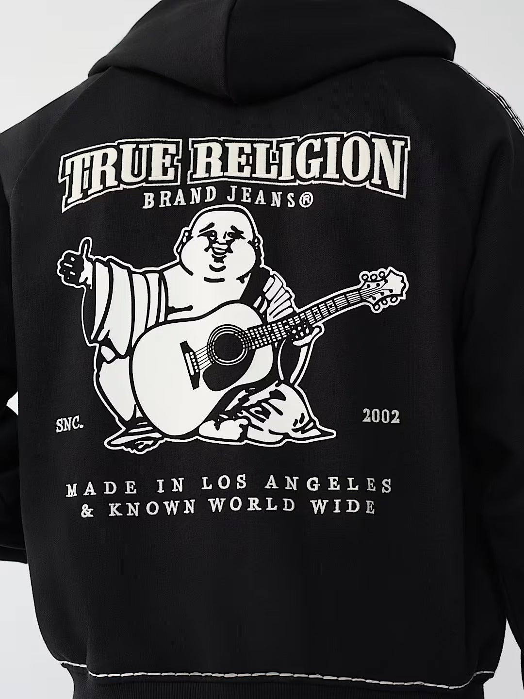 True Religion - Super T Boxy Zip Hoodie