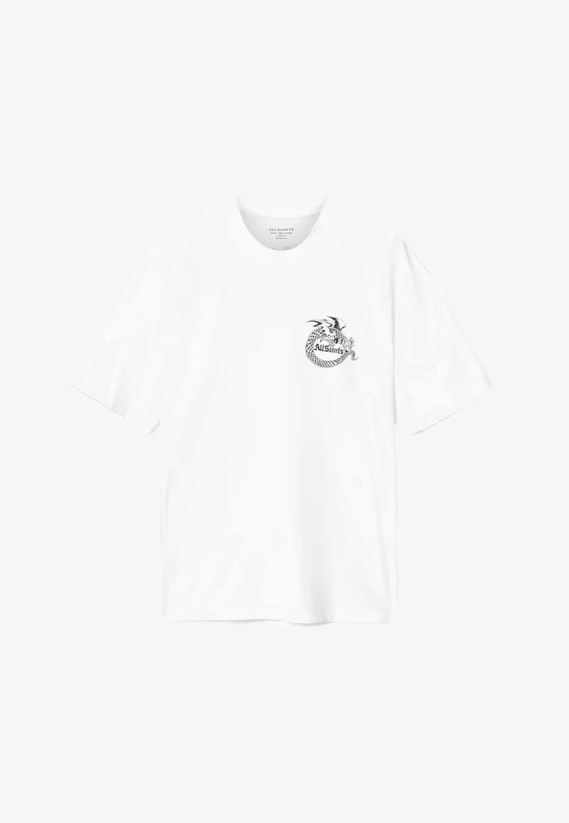 All Saints - Terra Crew Print T-shirt