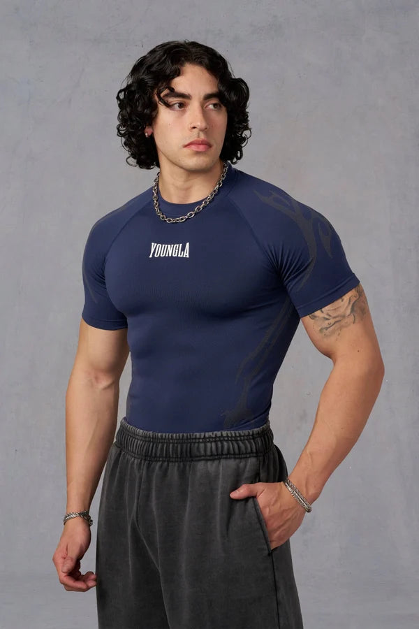 YOUNGLA - 4067 Gothic Compression Tees