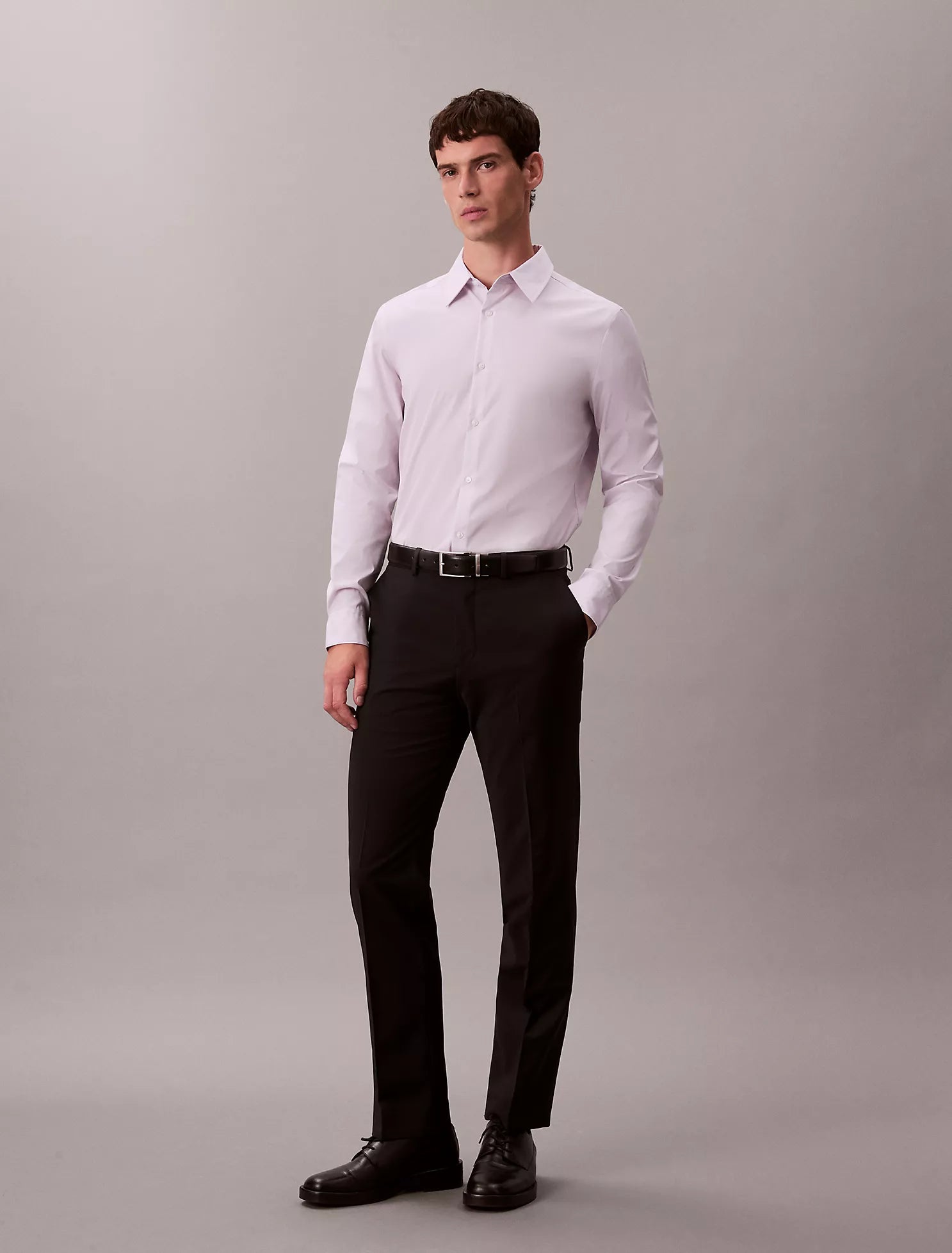 Calvin Klein - Supima Stretch Cotton Slim Shirt