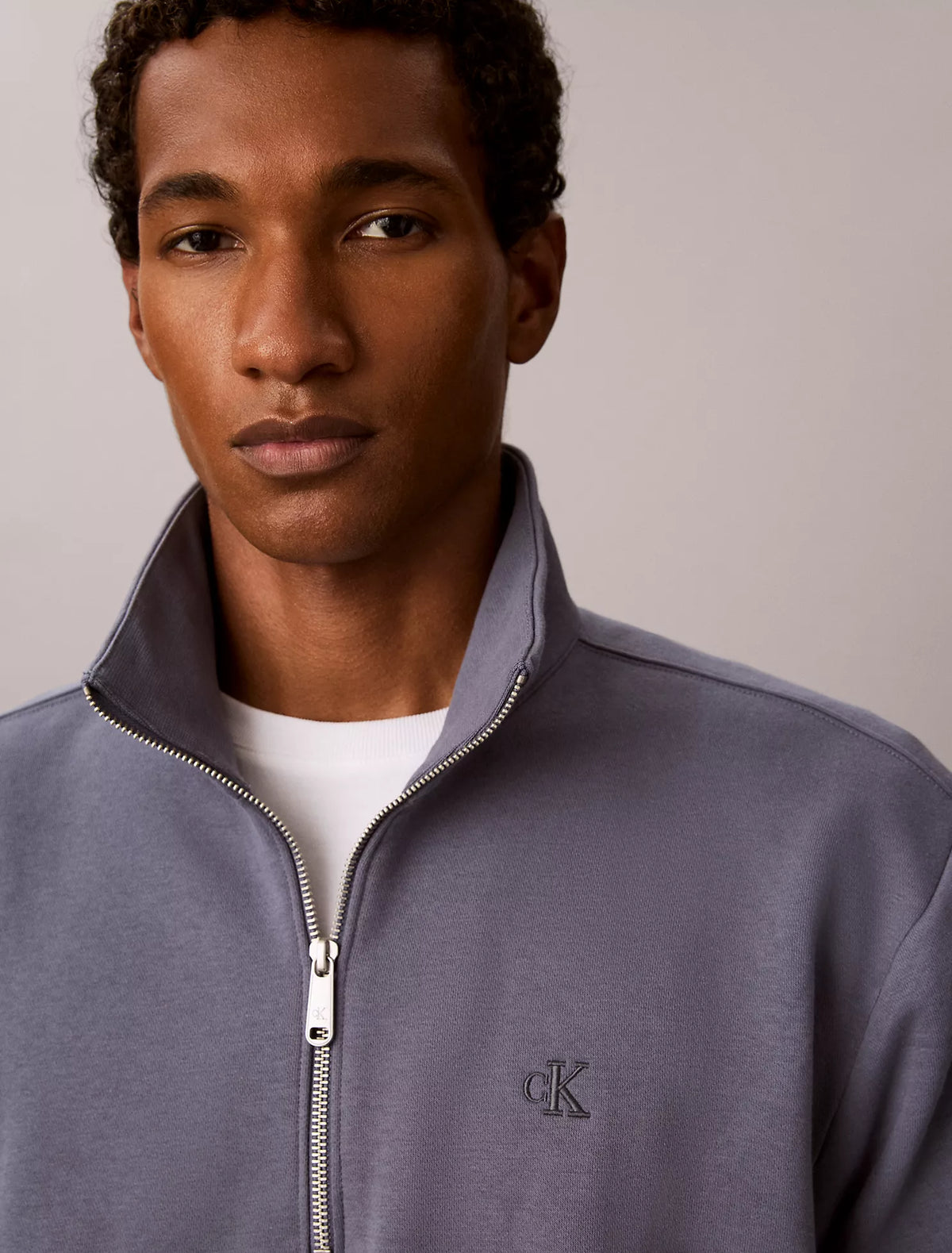 Calvin Klein - Archive Logo Fleece Quarter Zip Sweatshirt