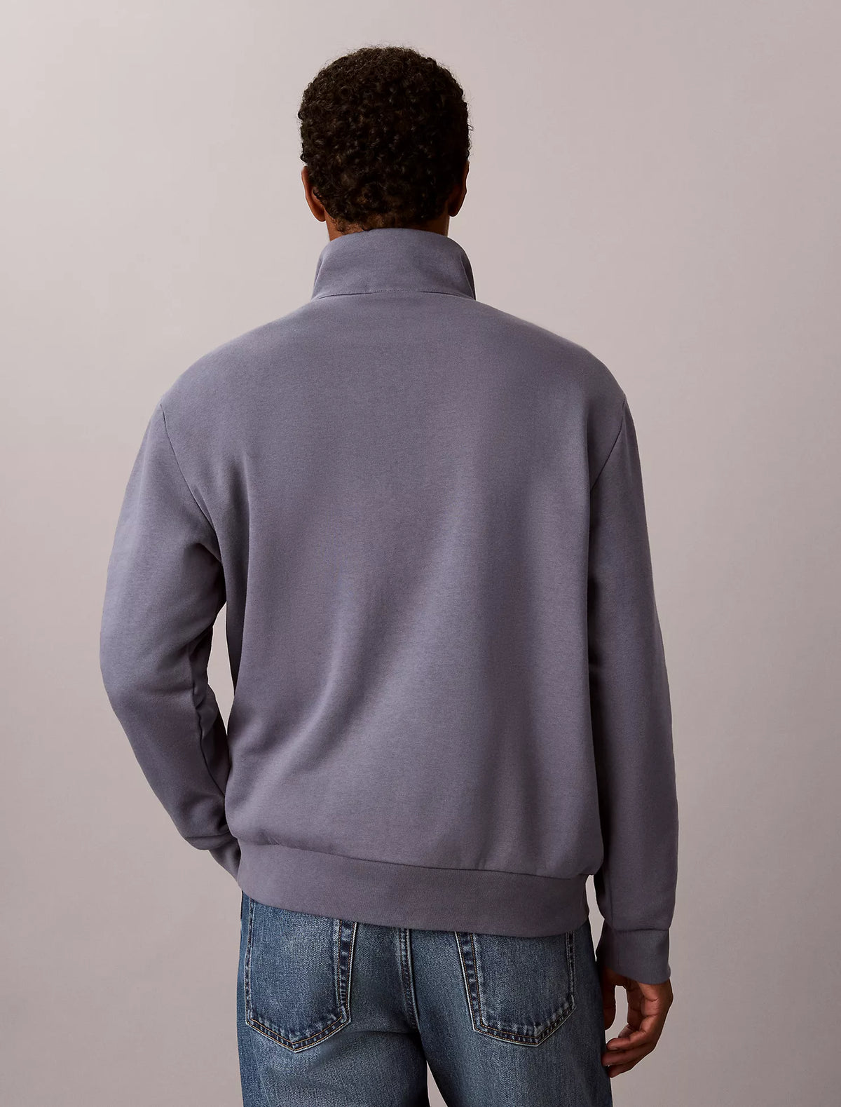 Calvin Klein - Archive Logo Fleece Quarter Zip Sweatshirt