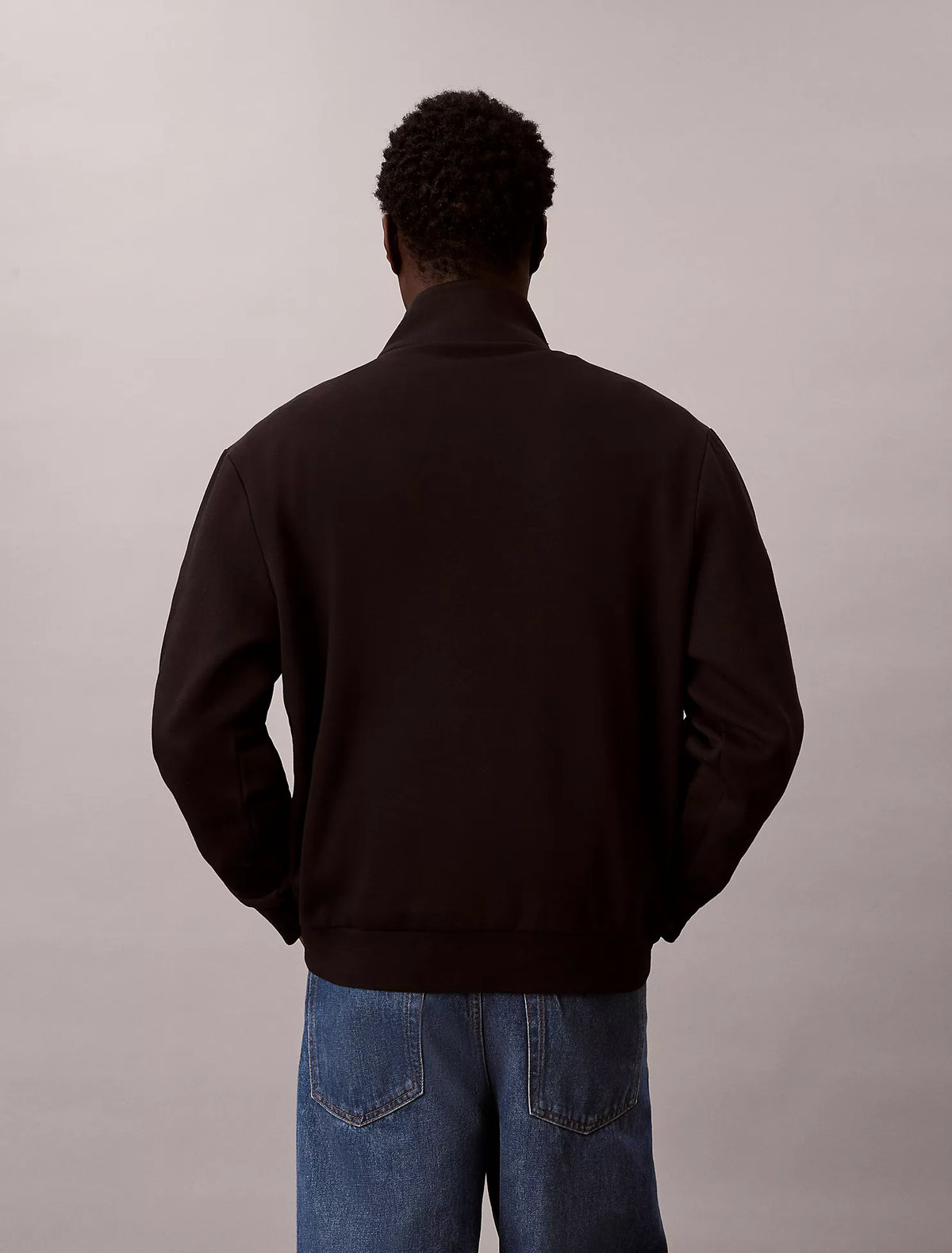 Calvin Klein - Archive Logo Fleece Quarter Zip Sweatshirt