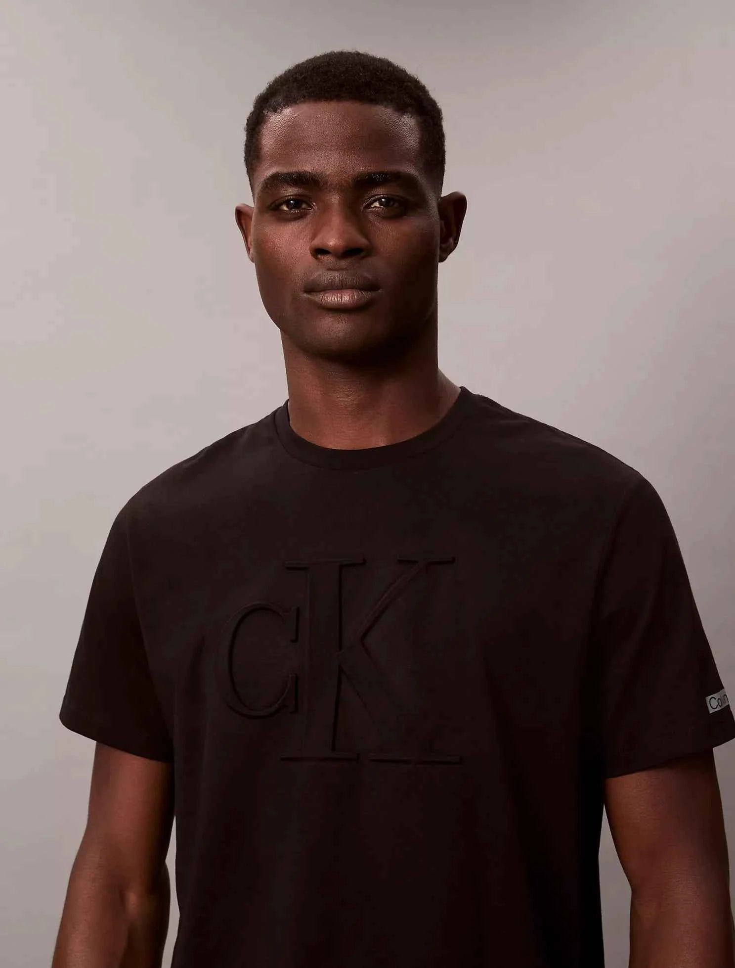 Calvin Klein - Embossed Monogram Classic T-Shirt