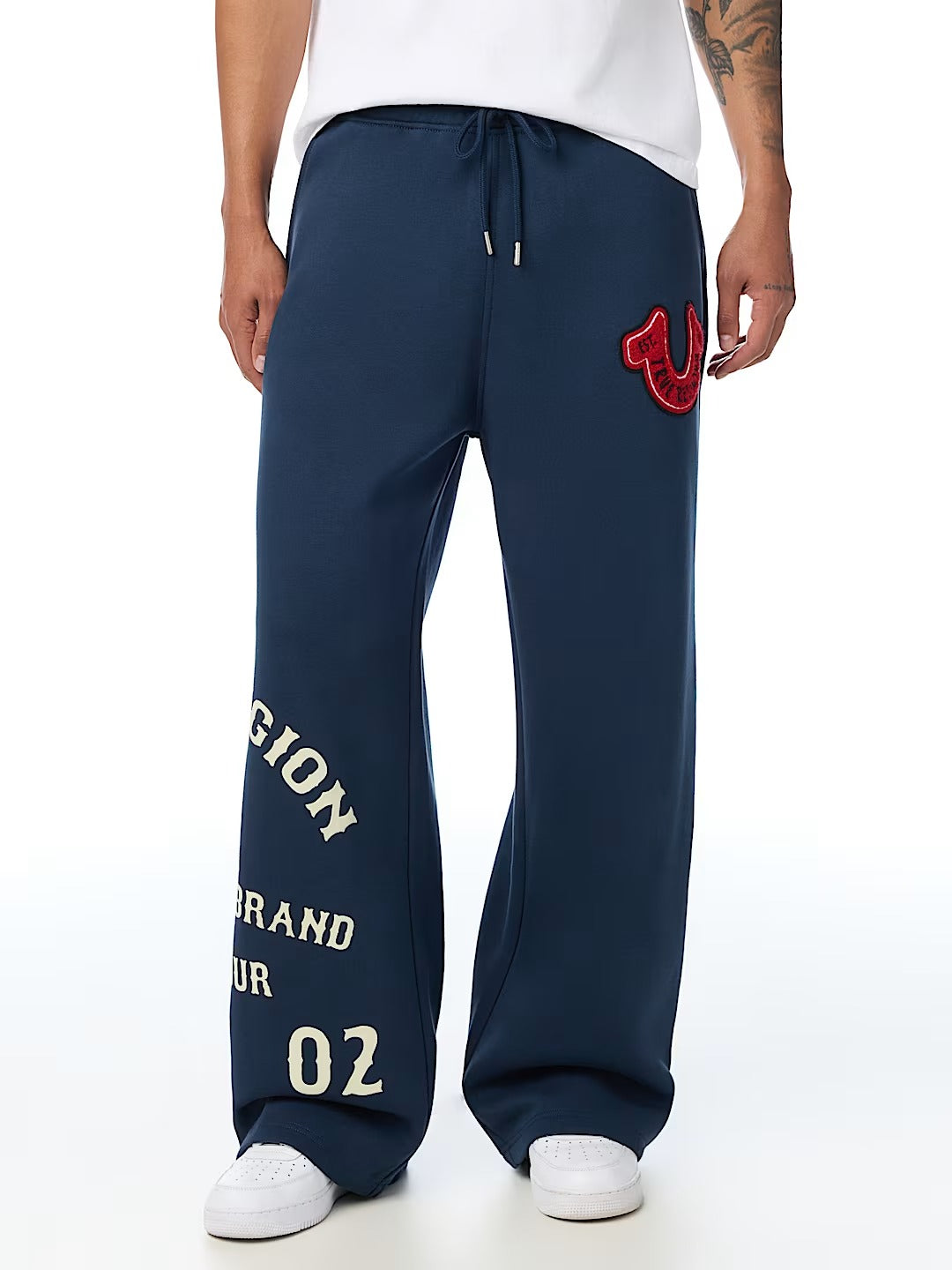 True Religion - Authentic Vintage Logo Baggy Sweatpant
