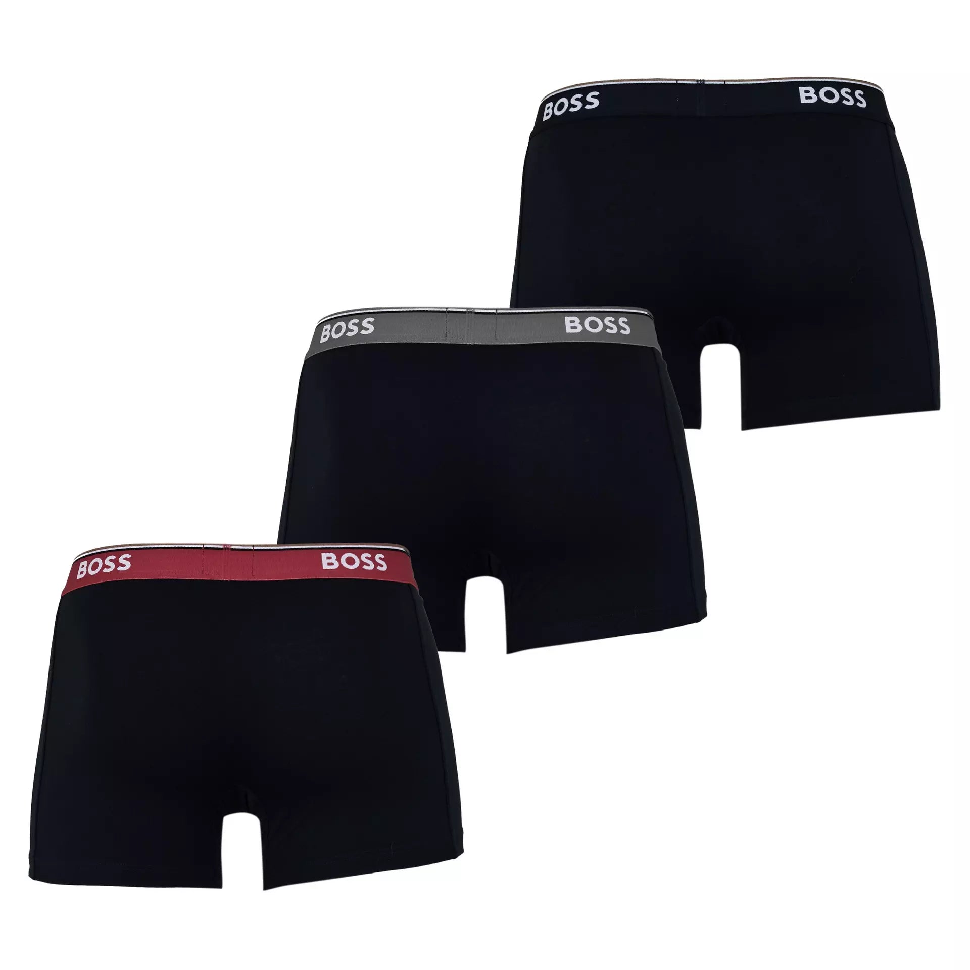 Boss - Mens BOSS Bodywear 3pk Power Boxer Shorts with Logo Detail