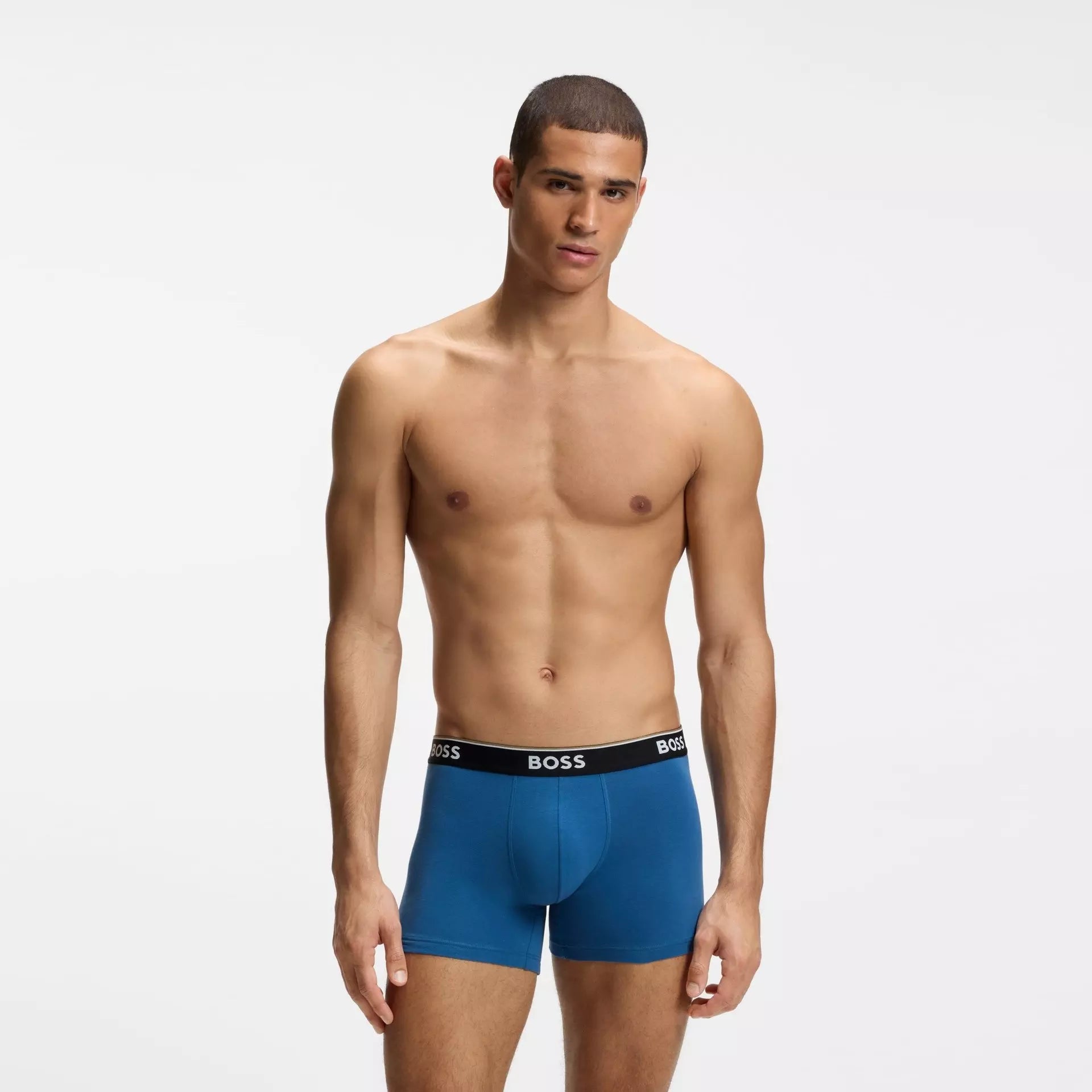 Boss - Mens BOSS Bodywear 3pk Power Boxer Shorts with Logo Detail