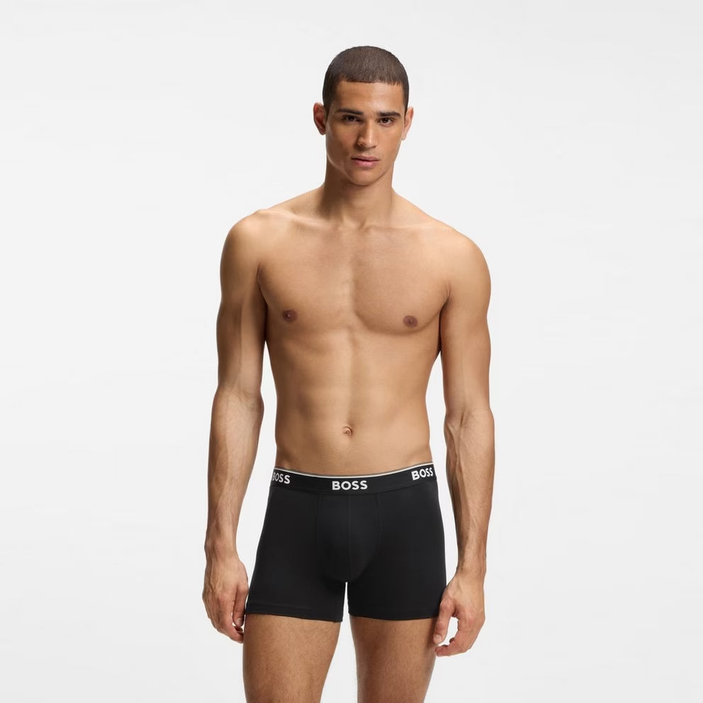 Boss - Mens BOSS Bodywear 3pk Power Boxer Shorts with Logo Detail