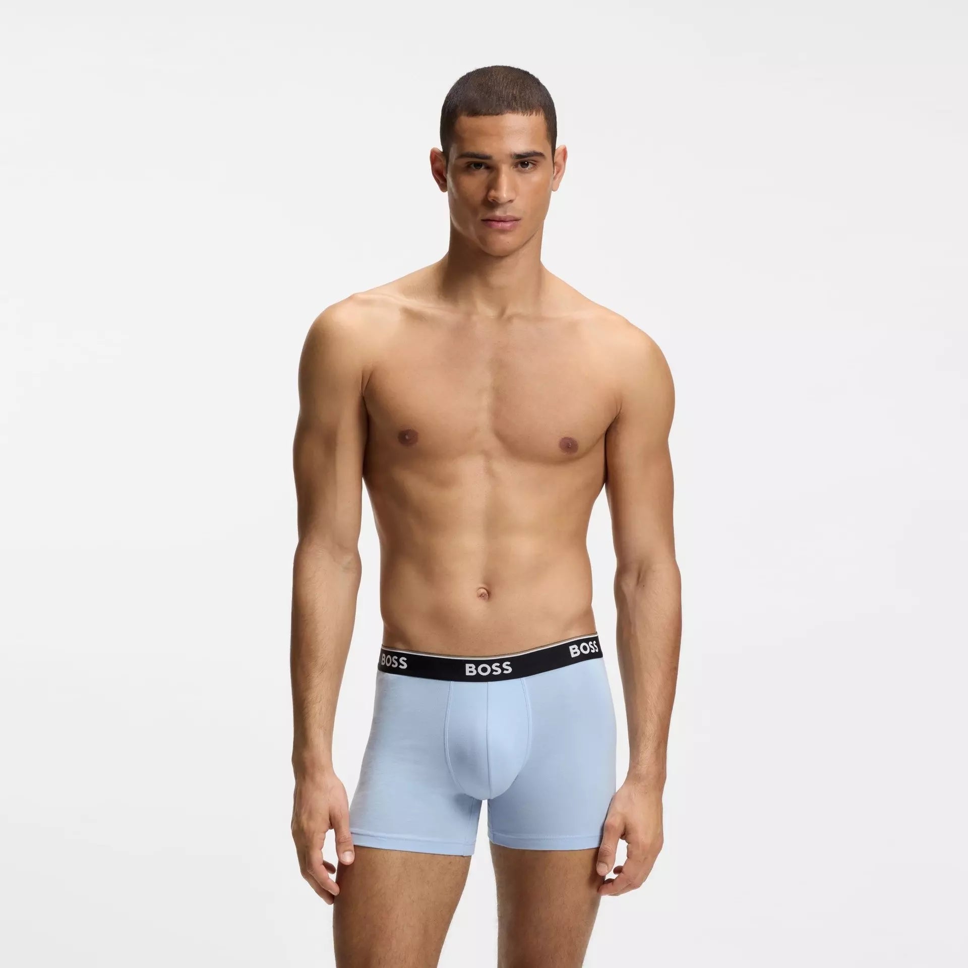 Boss - Mens BOSS Bodywear 3pk Power Boxer Shorts with Logo Detail