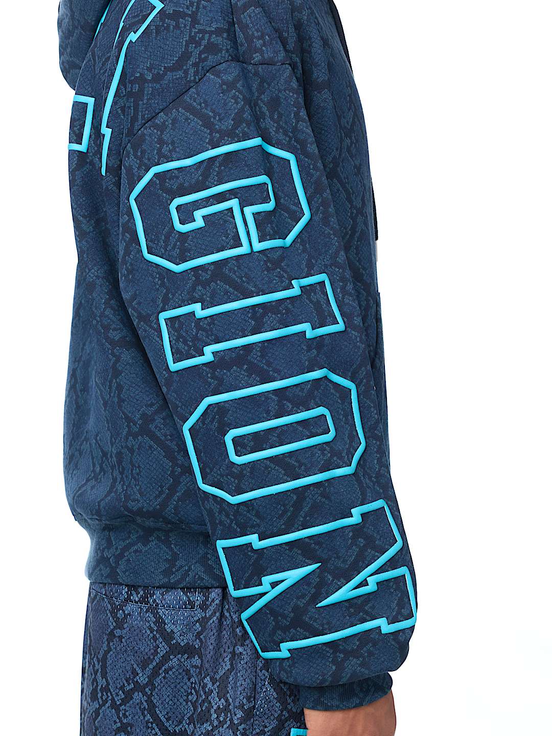 True Religion - Snakeskin Boxy Hoodie