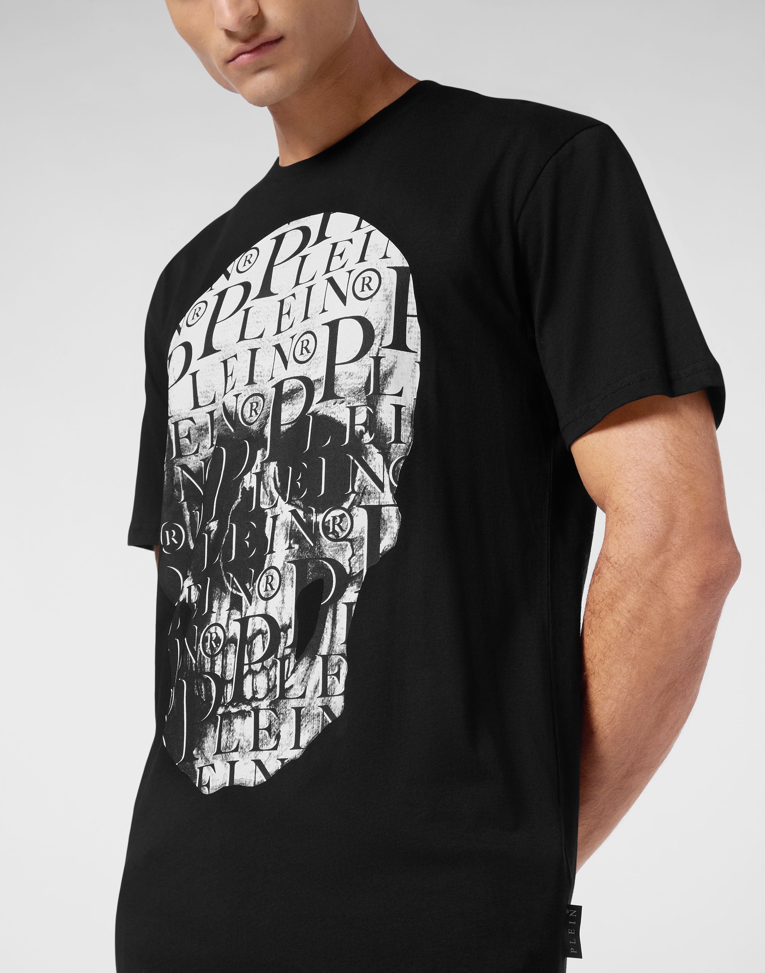 PHILIPP PLEIN -  T-shirt Round Neck SS Print Skull