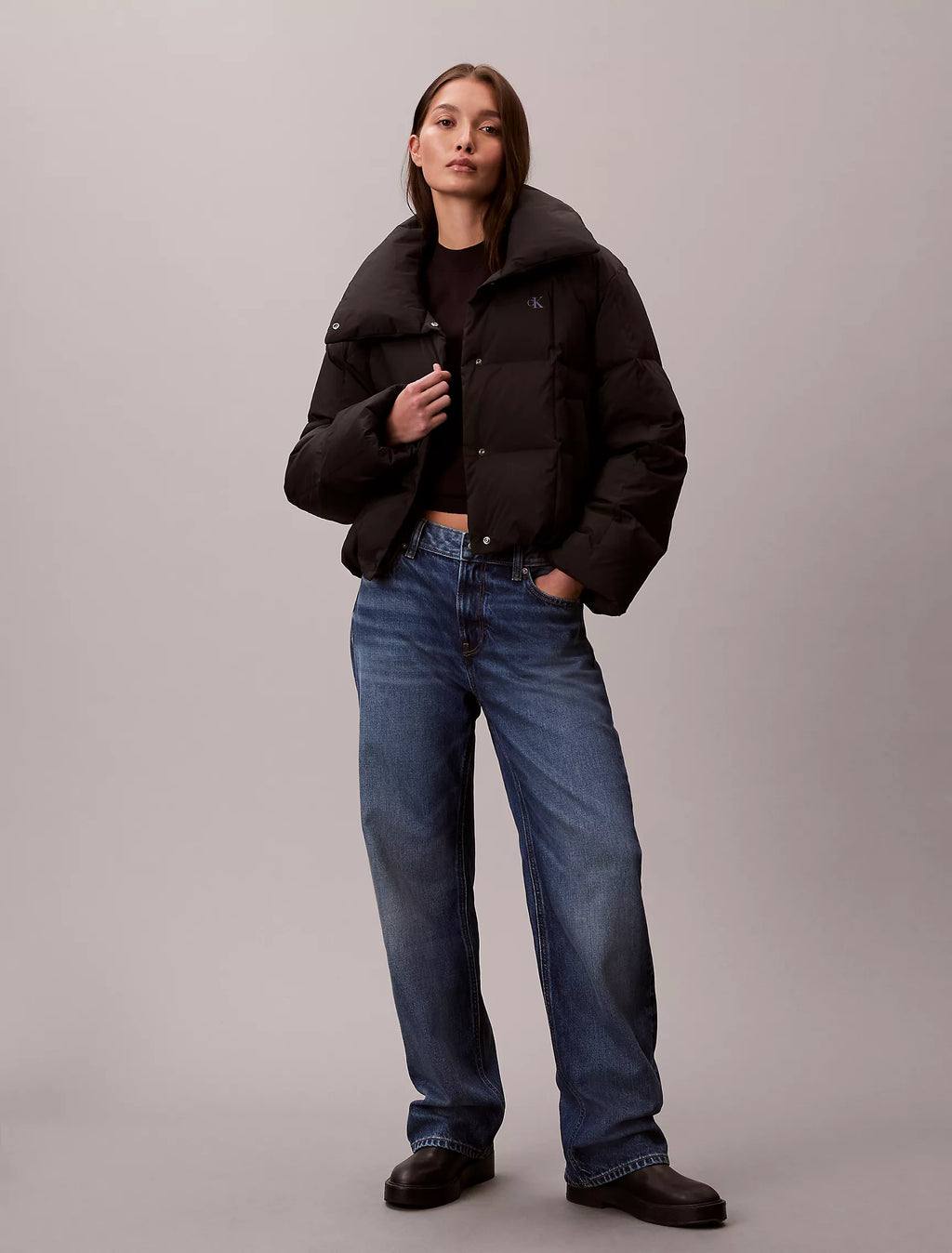 Calvin Klein - Crinkle Nylon Puffer Jacket