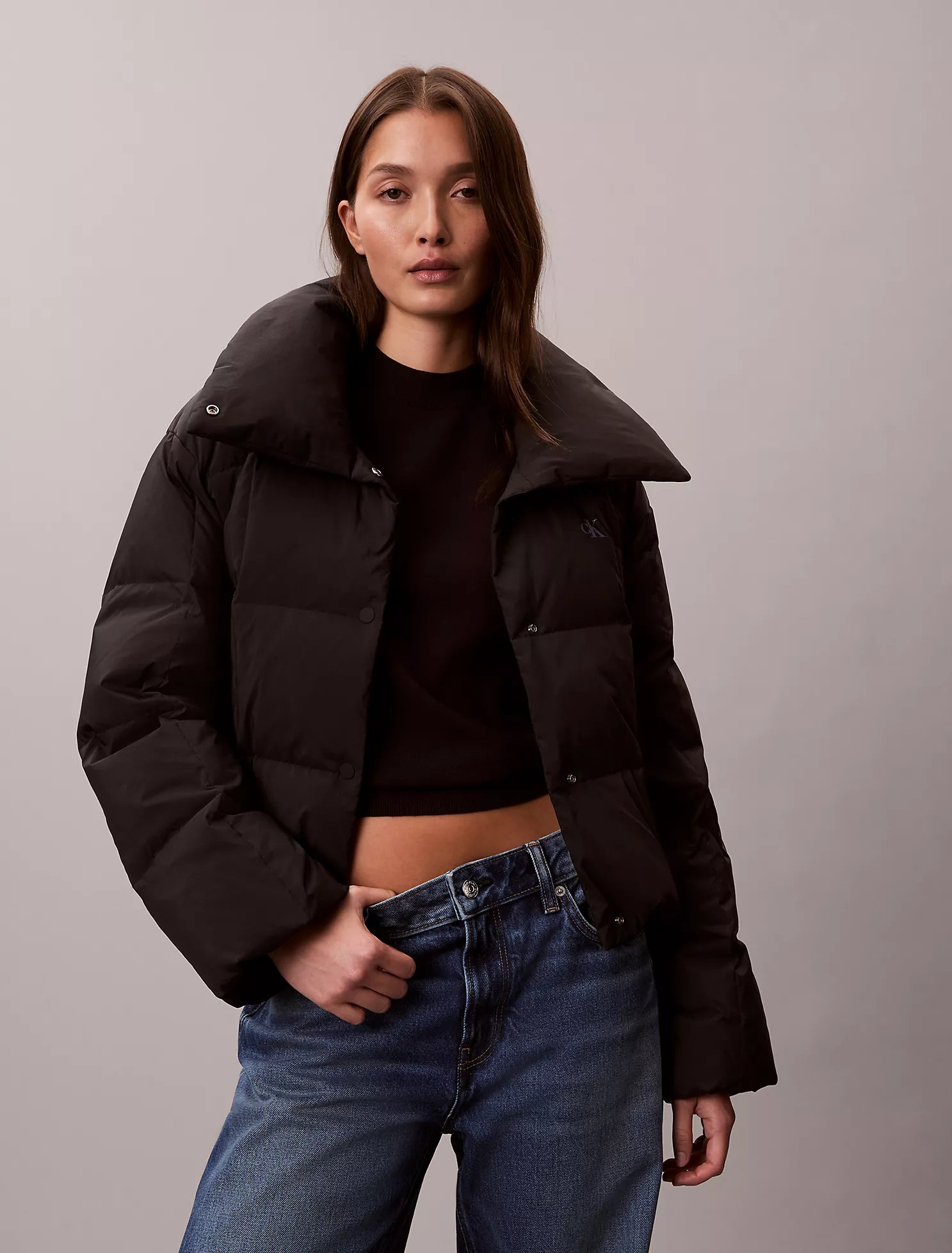 Calvin Klein - Crinkle Nylon Puffer Jacket