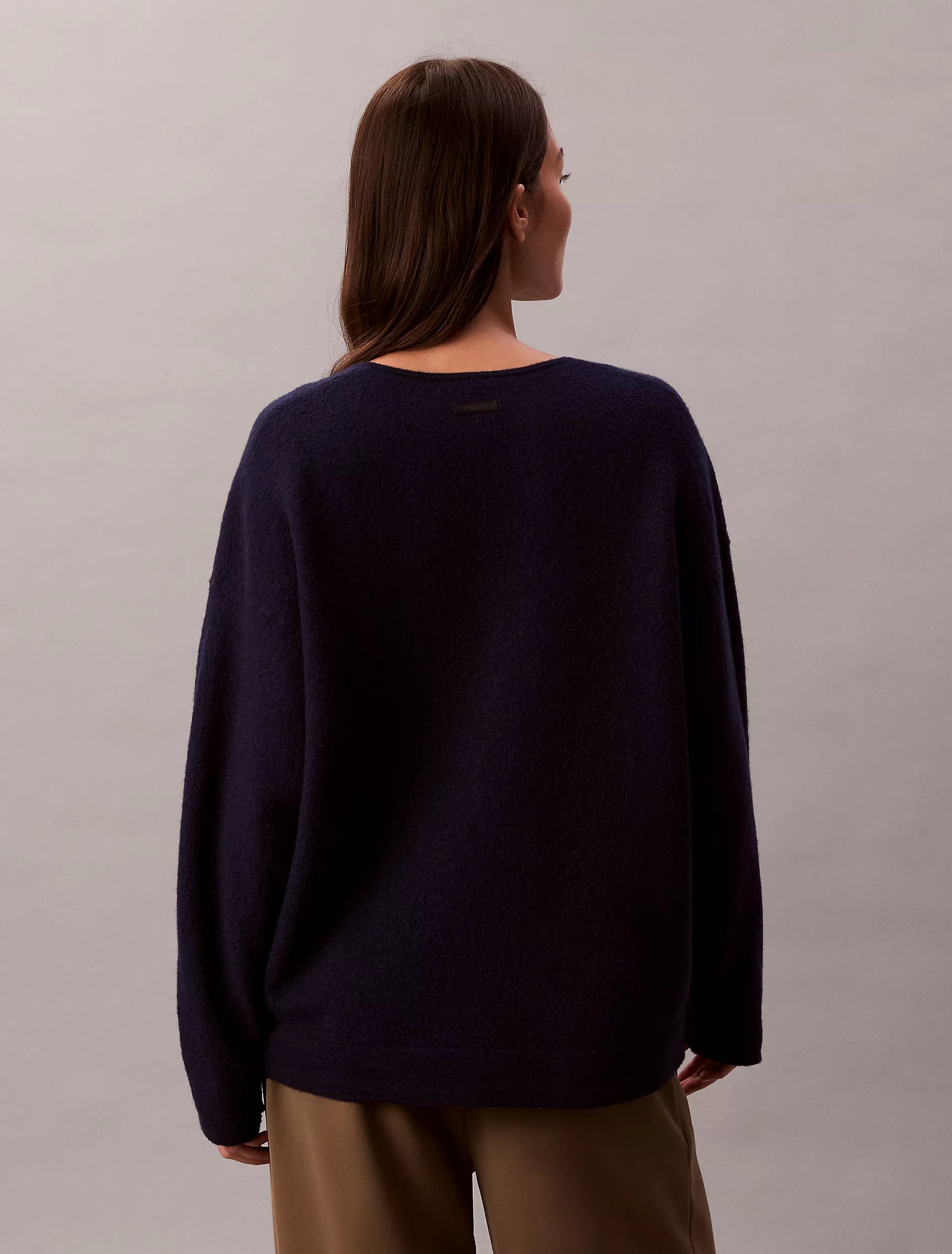 Calvin Klein - Merino Wool Relaxed V-Neck Sweater