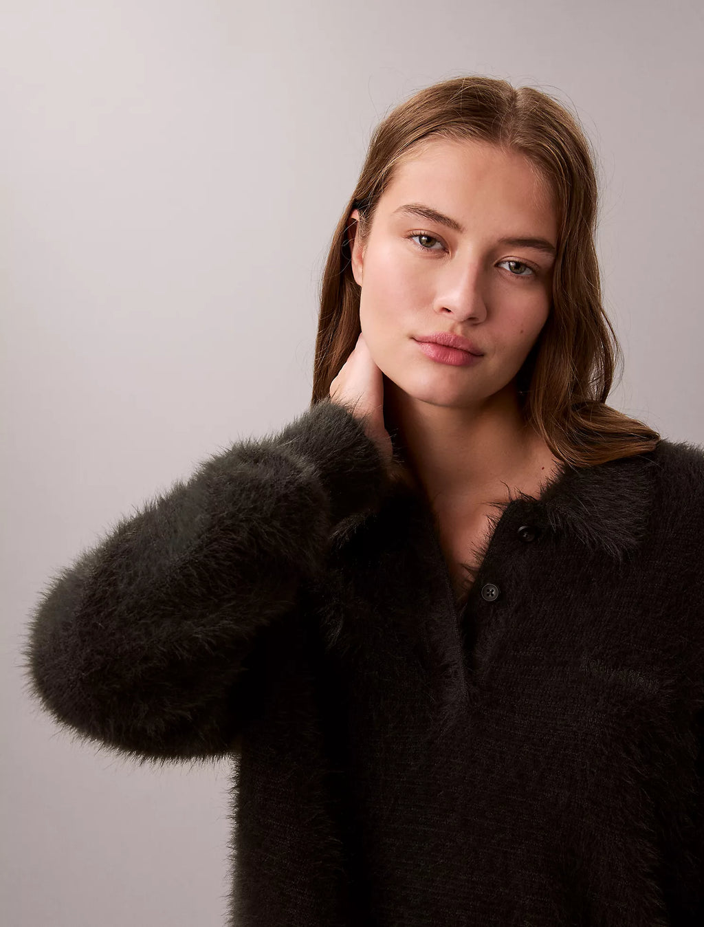 Calvin Klein - Soft Polo Relaxed Sweater