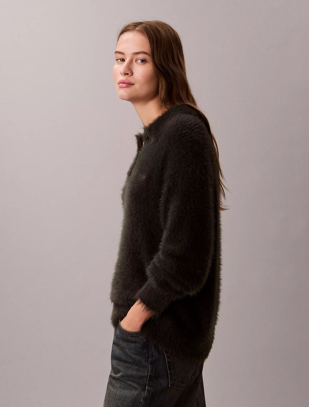 Calvin Klein - Soft Polo Relaxed Sweater