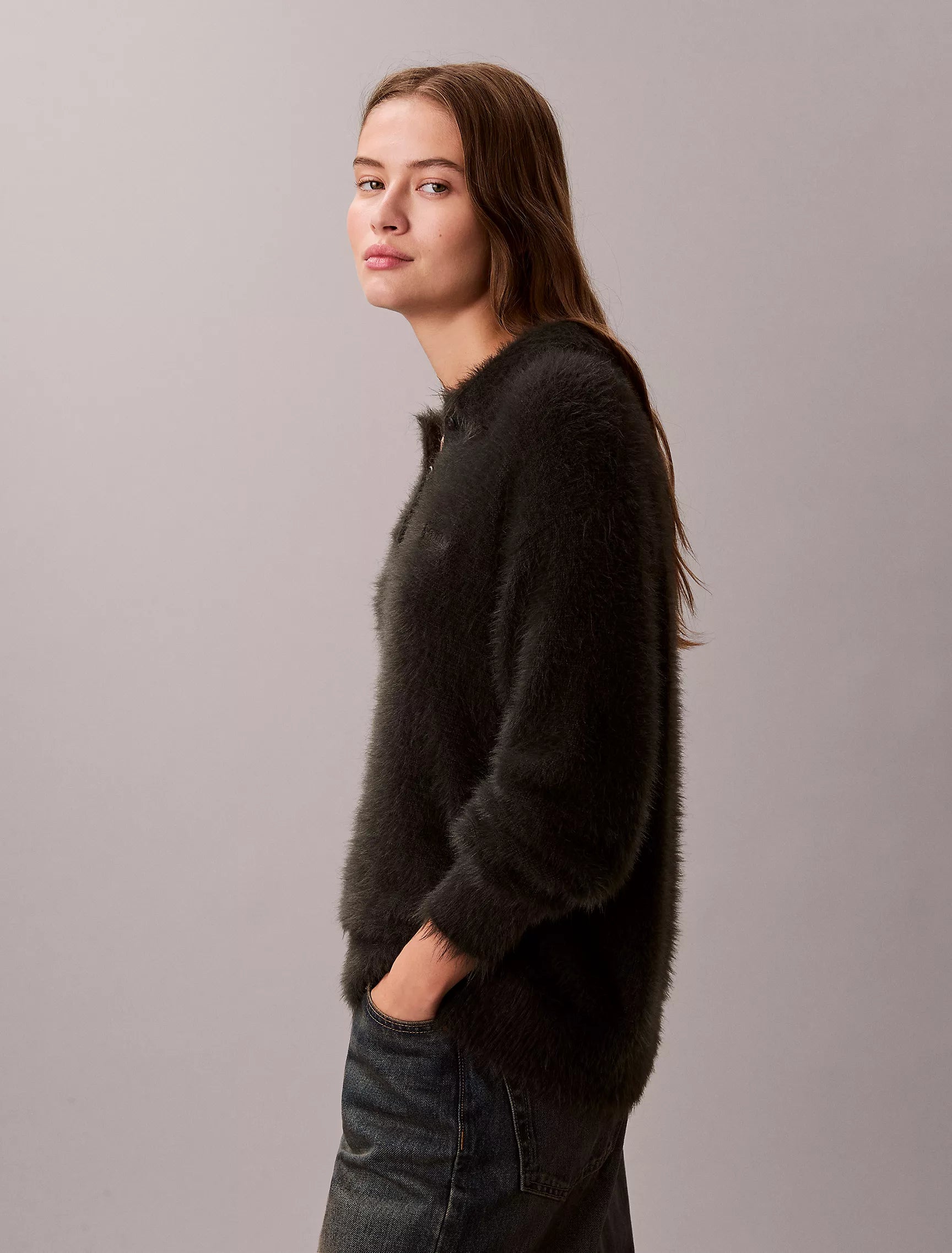 Calvin Klein - Soft Polo Relaxed Sweater