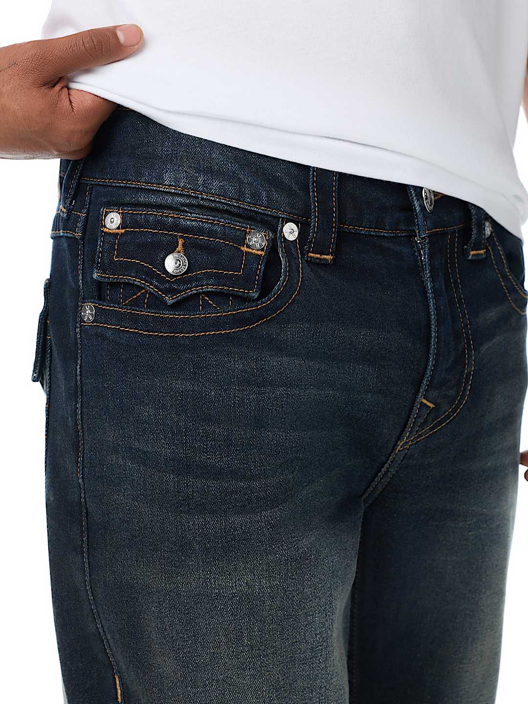 True Religion - Ricky Flap Straight Jean