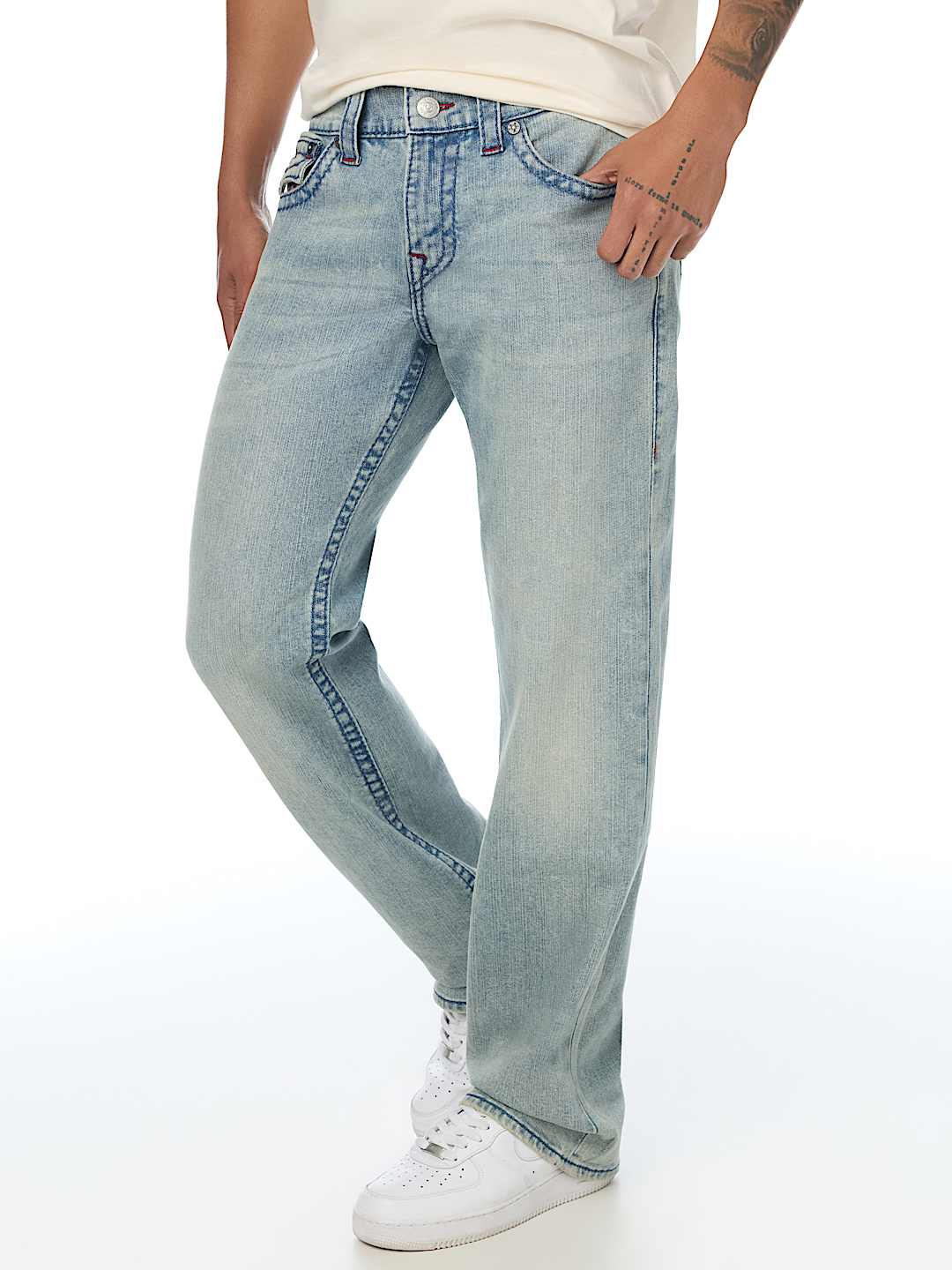 True Religion - Billy Big T Flap Bootcut Jean