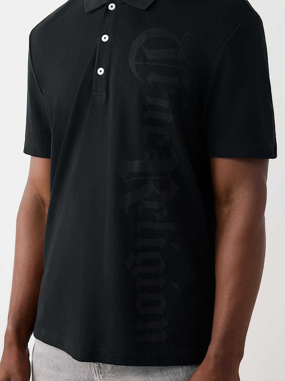 True Religion - Logo Piqué Polo Shirt