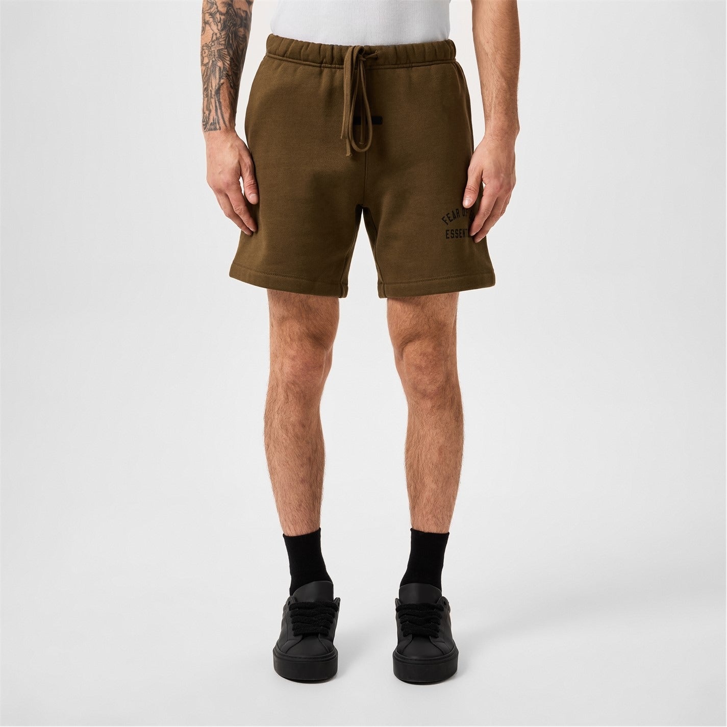 FEAR OF GOD ESSENTIALS - Cotton Logo Shorts