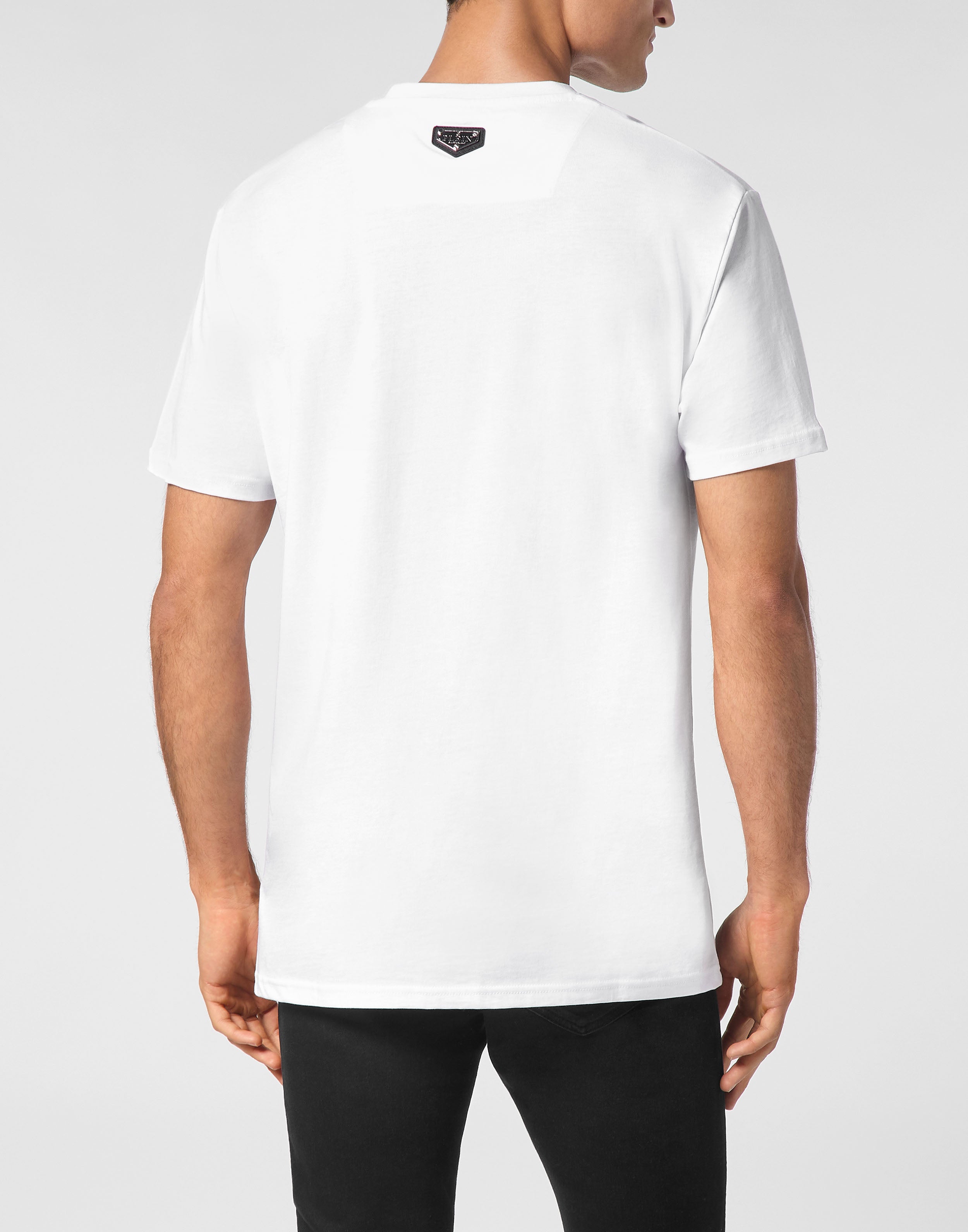 PHILIPP PLEIN -  T-shirt Round Neck SS Print Skull