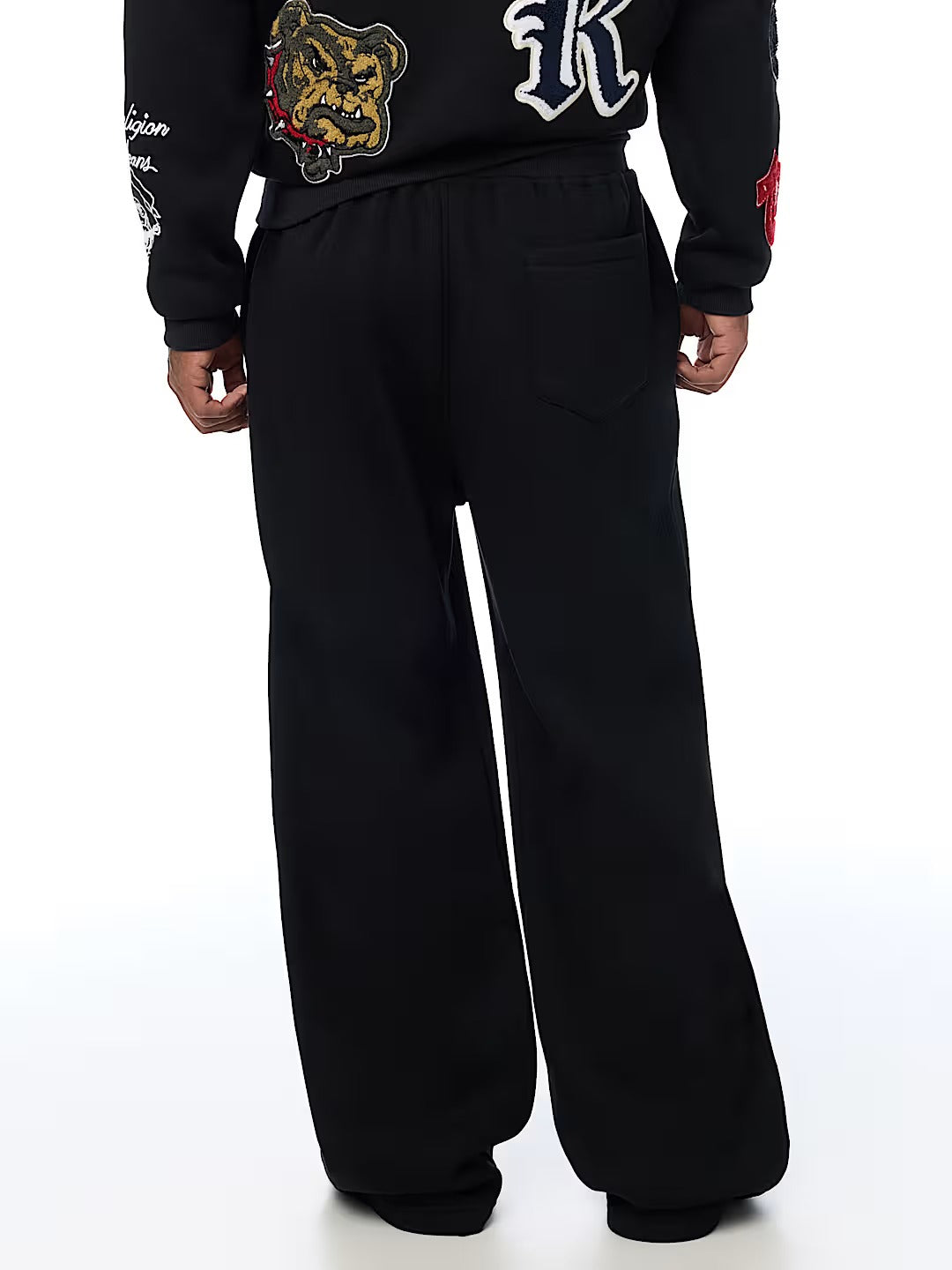 True Religion - Logo Patch Baggy Sweatpant