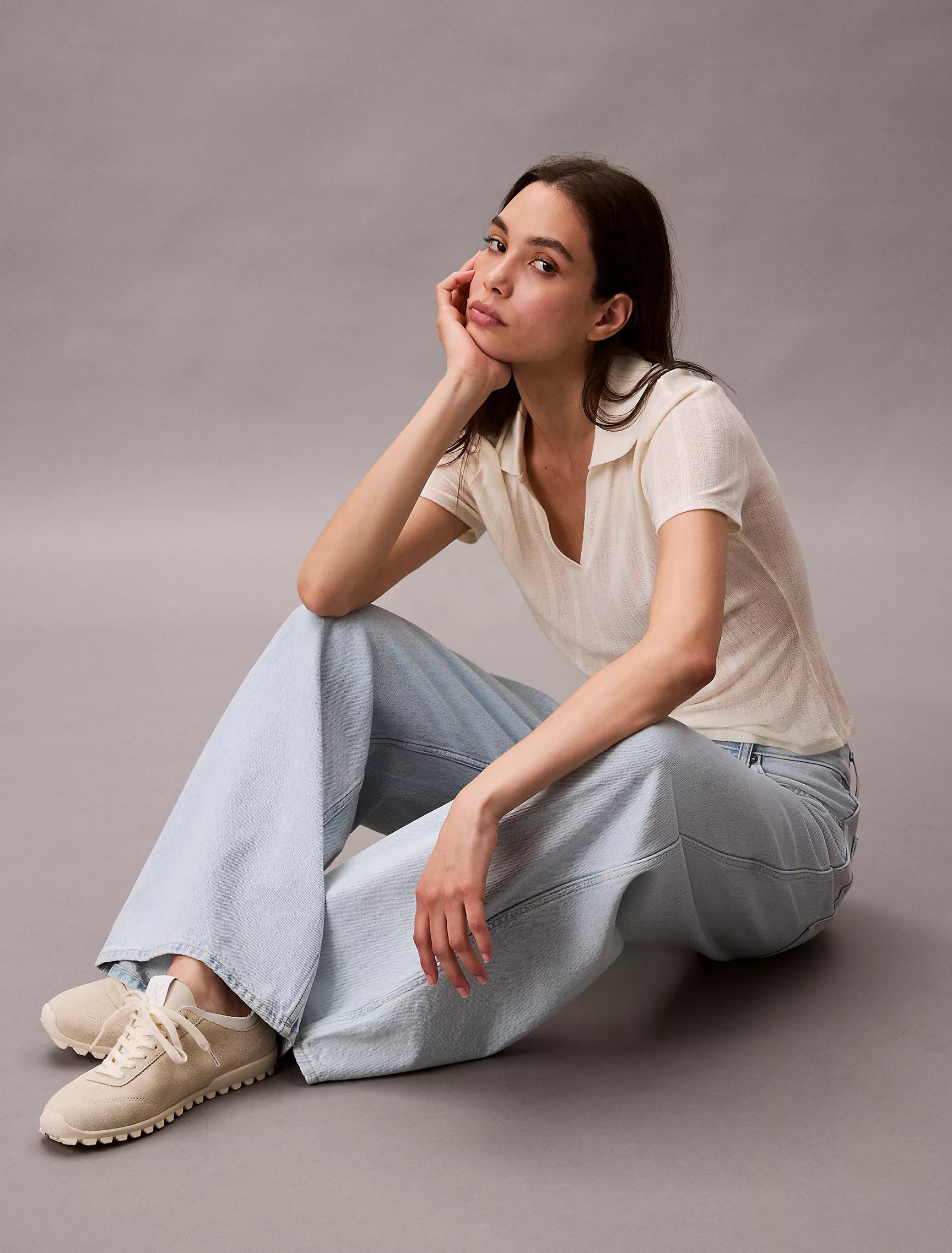 Calvin Klein - Ultra Wide Leg Jeans