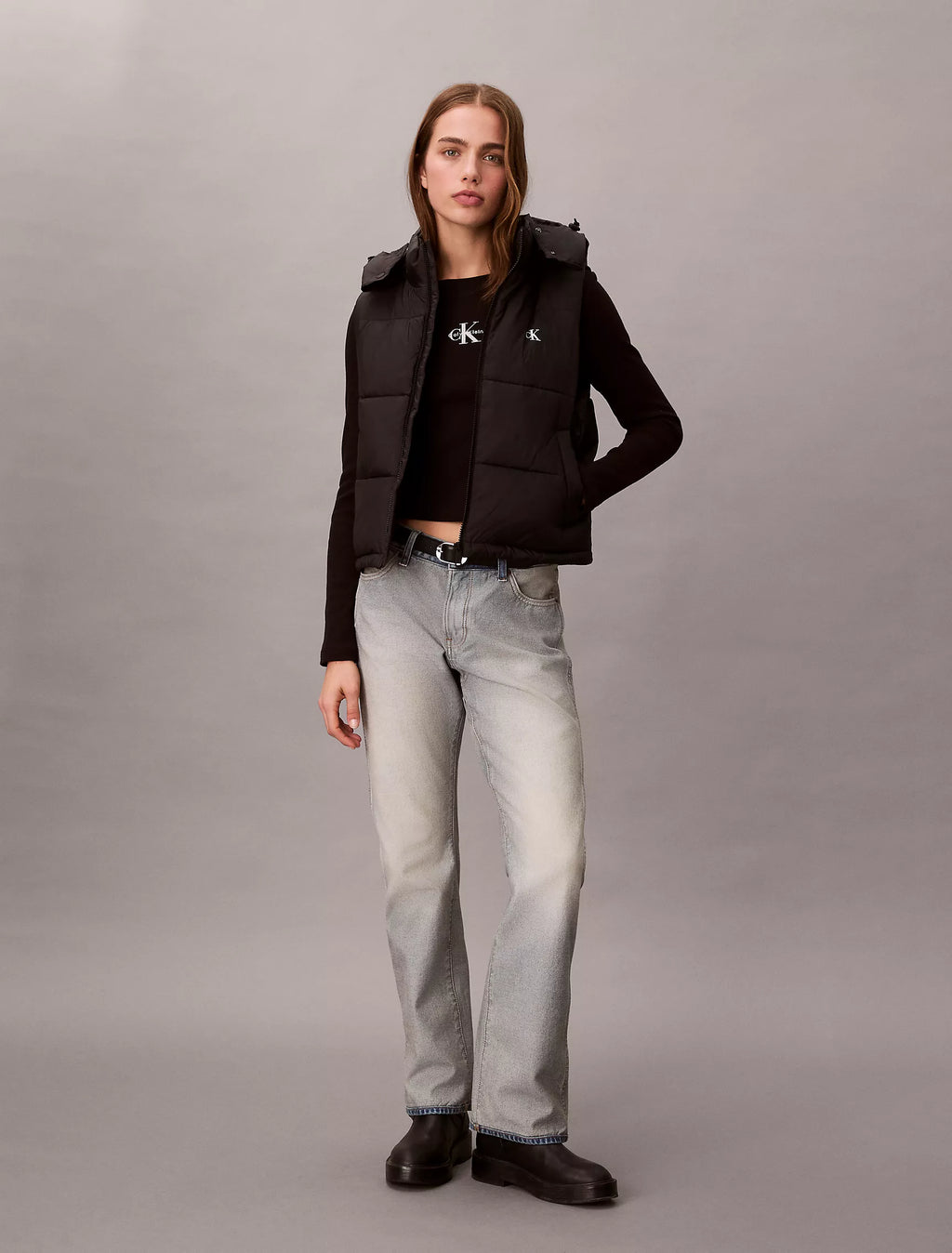 Calvin Klein - Nylon Monogram Puffer Vest