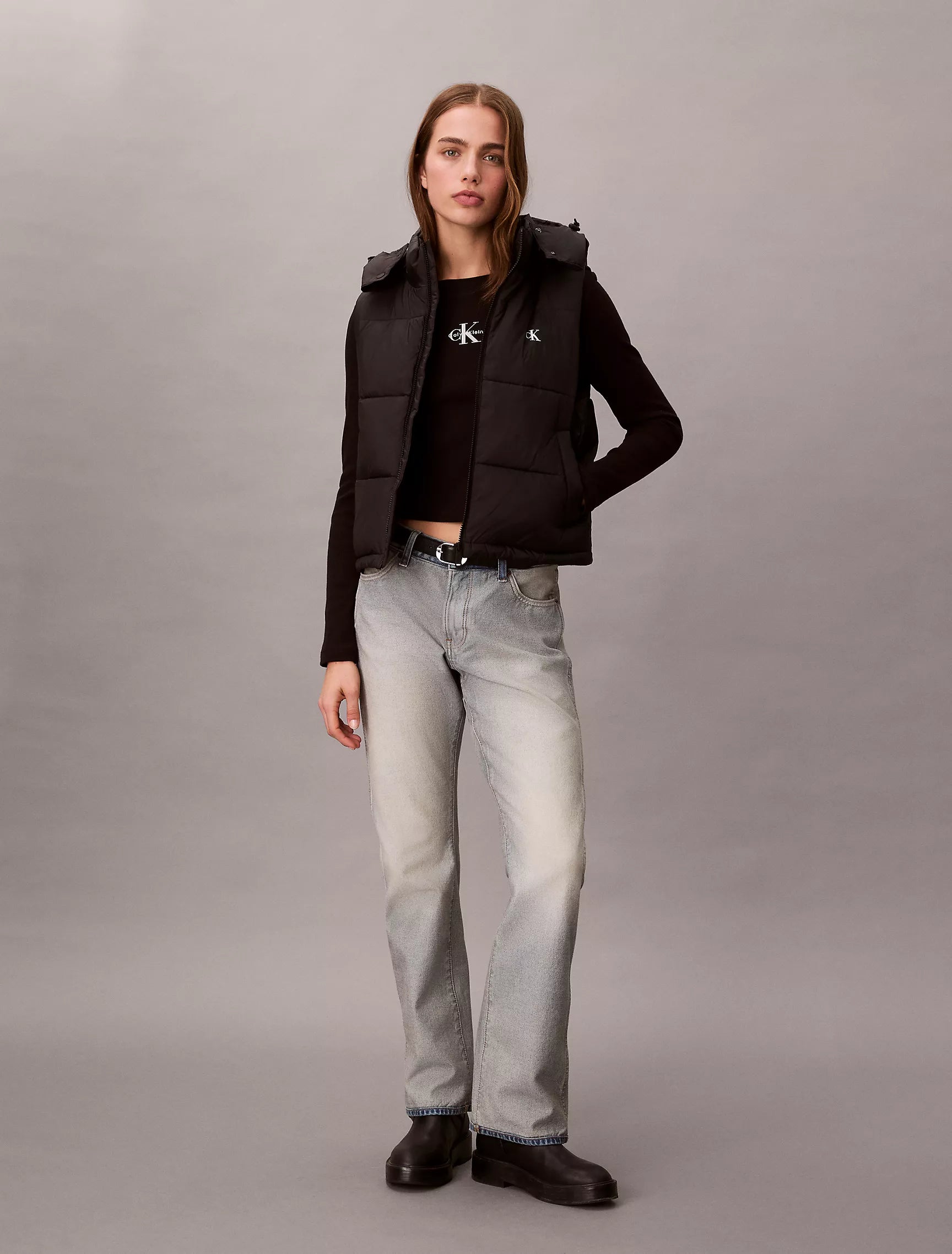 Calvin Klein - Nylon Monogram Puffer Vest