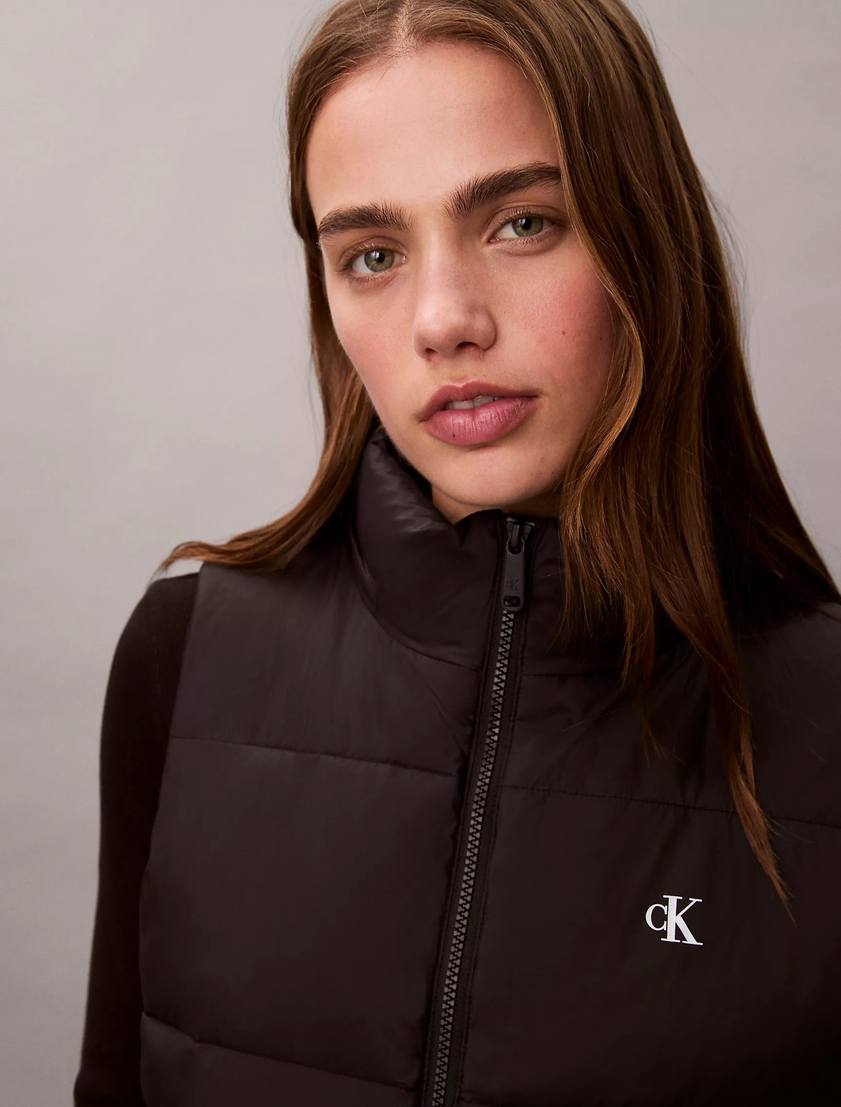 Calvin Klein - Nylon Monogram Puffer Vest
