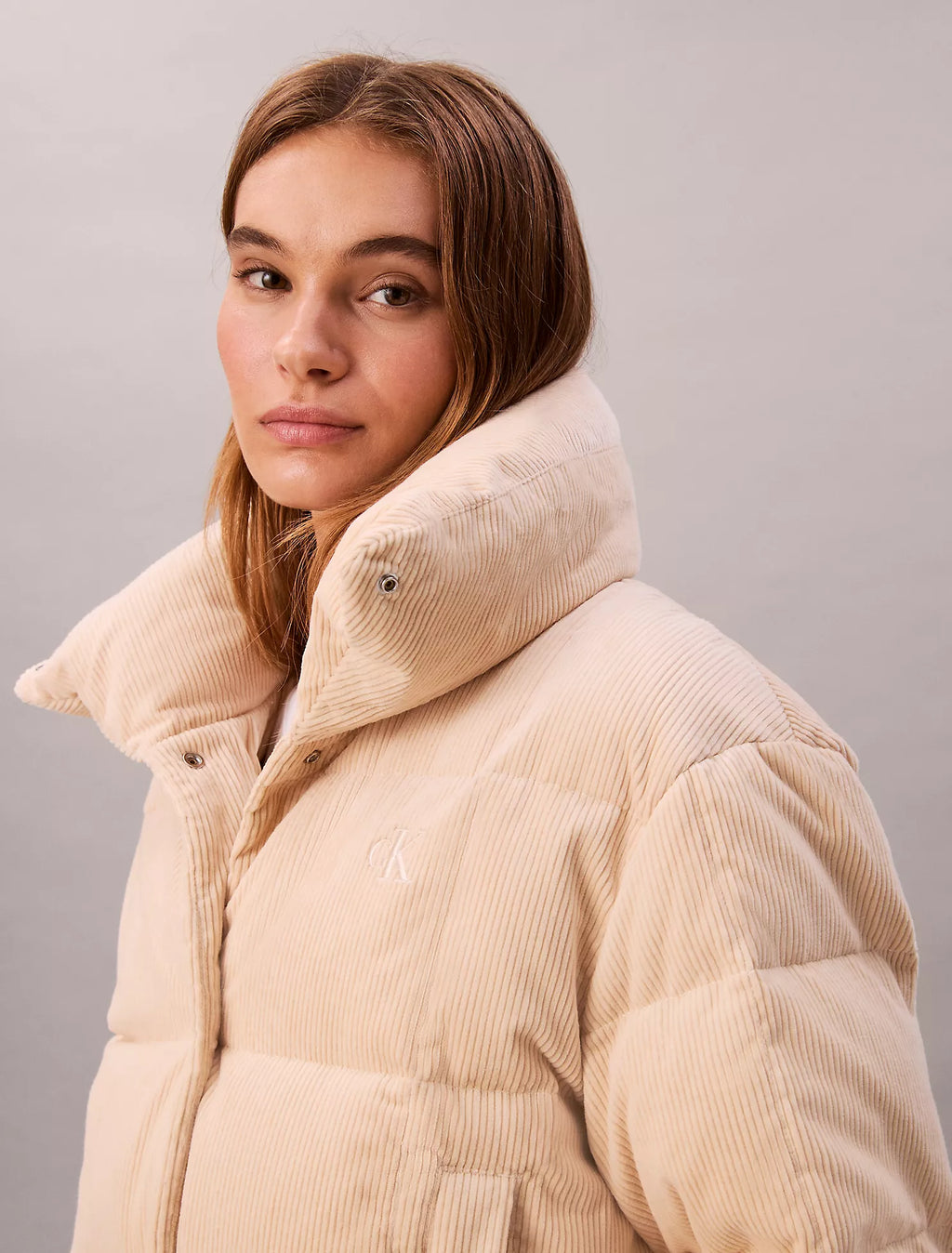 Calvin Klein - Corduroy Puffer Jacket