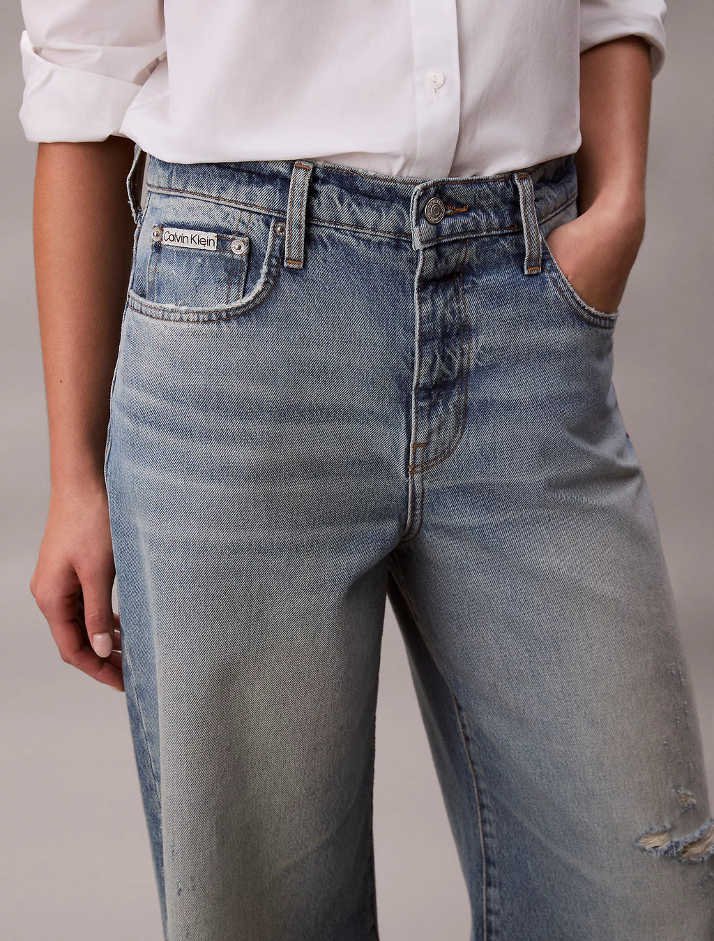 Calvin Klein - Wide Leg Jeans