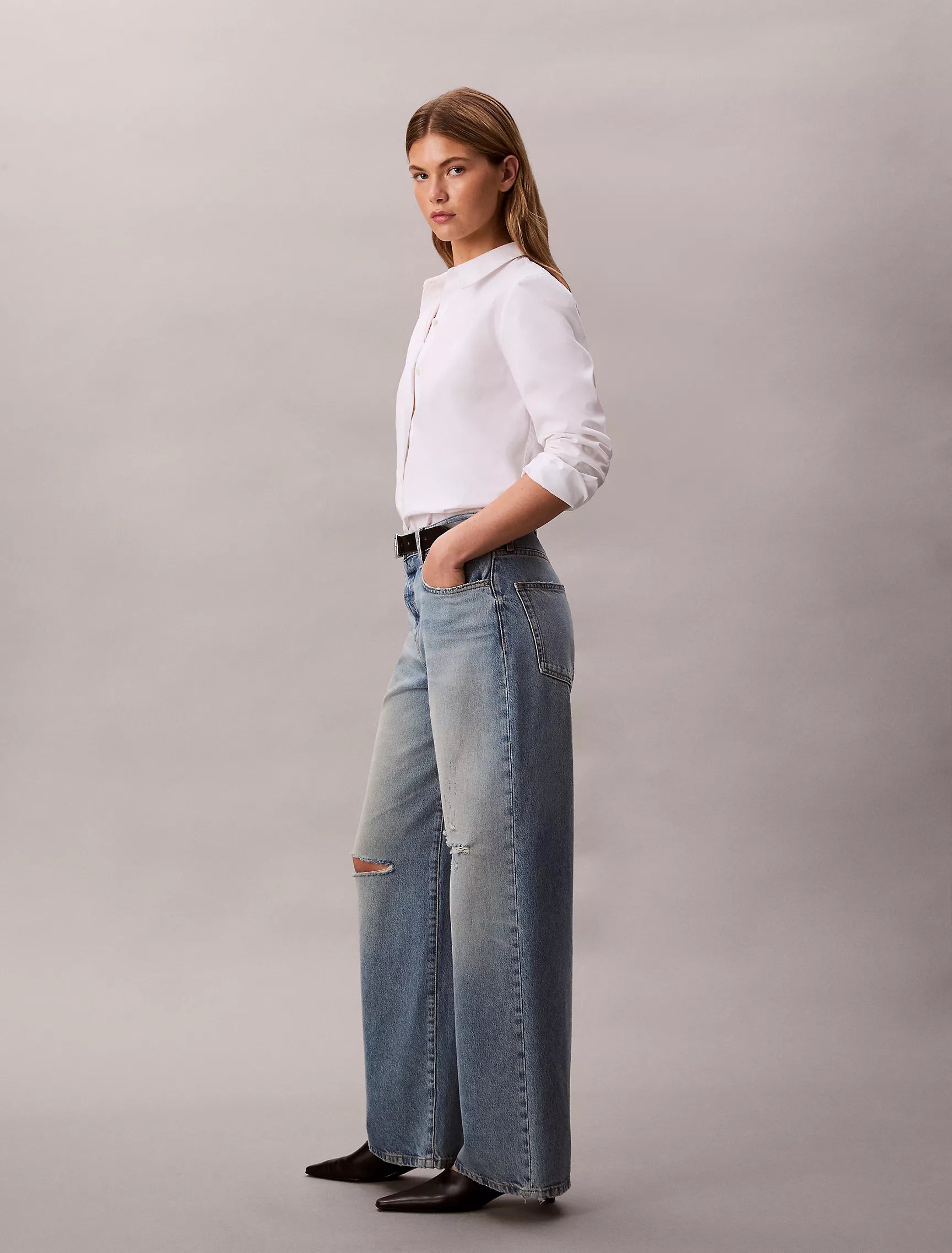 Calvin Klein - Wide Leg Jeans