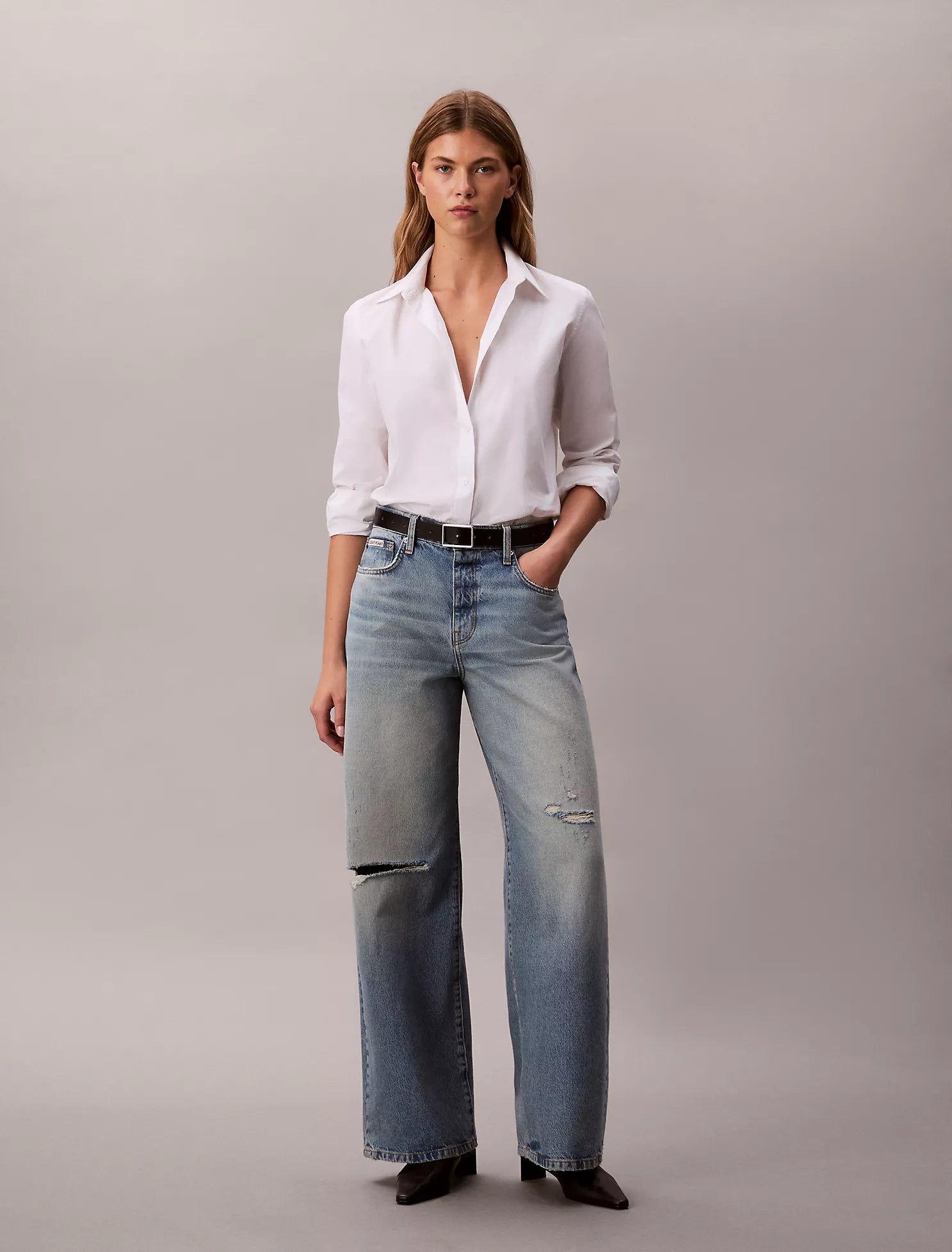Calvin Klein - Wide Leg Jeans