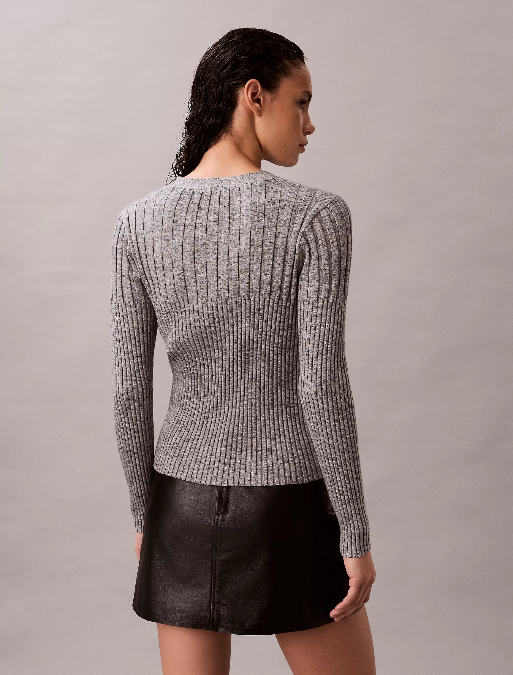 Calvin Klein - Mouline Rib Cardigan