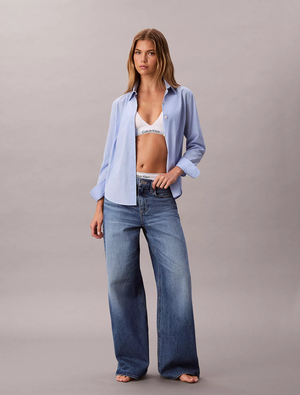 Calvin Klein - Wide Leg Jeans