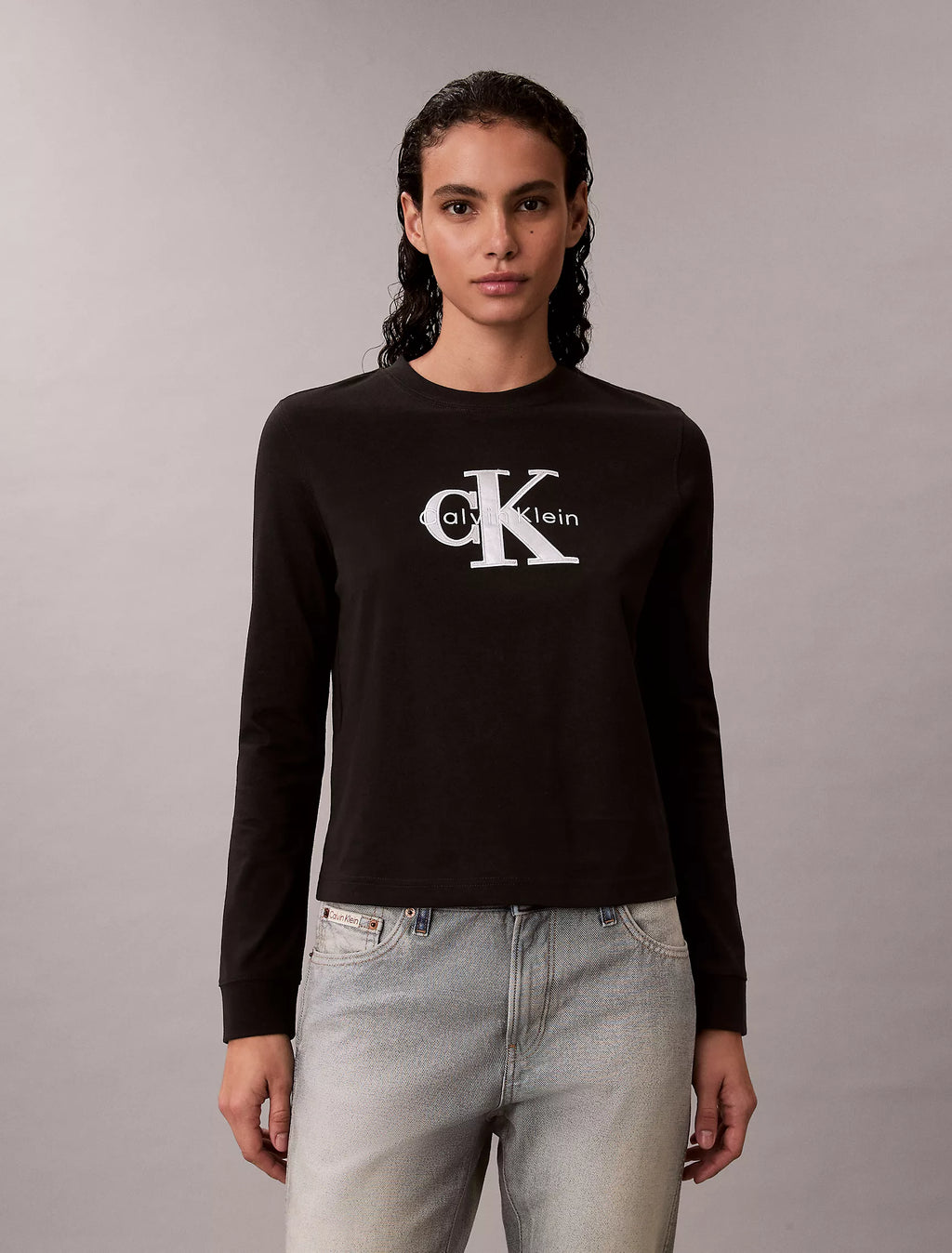 Calvin Klein - Monologo Long Sleeve Tee
