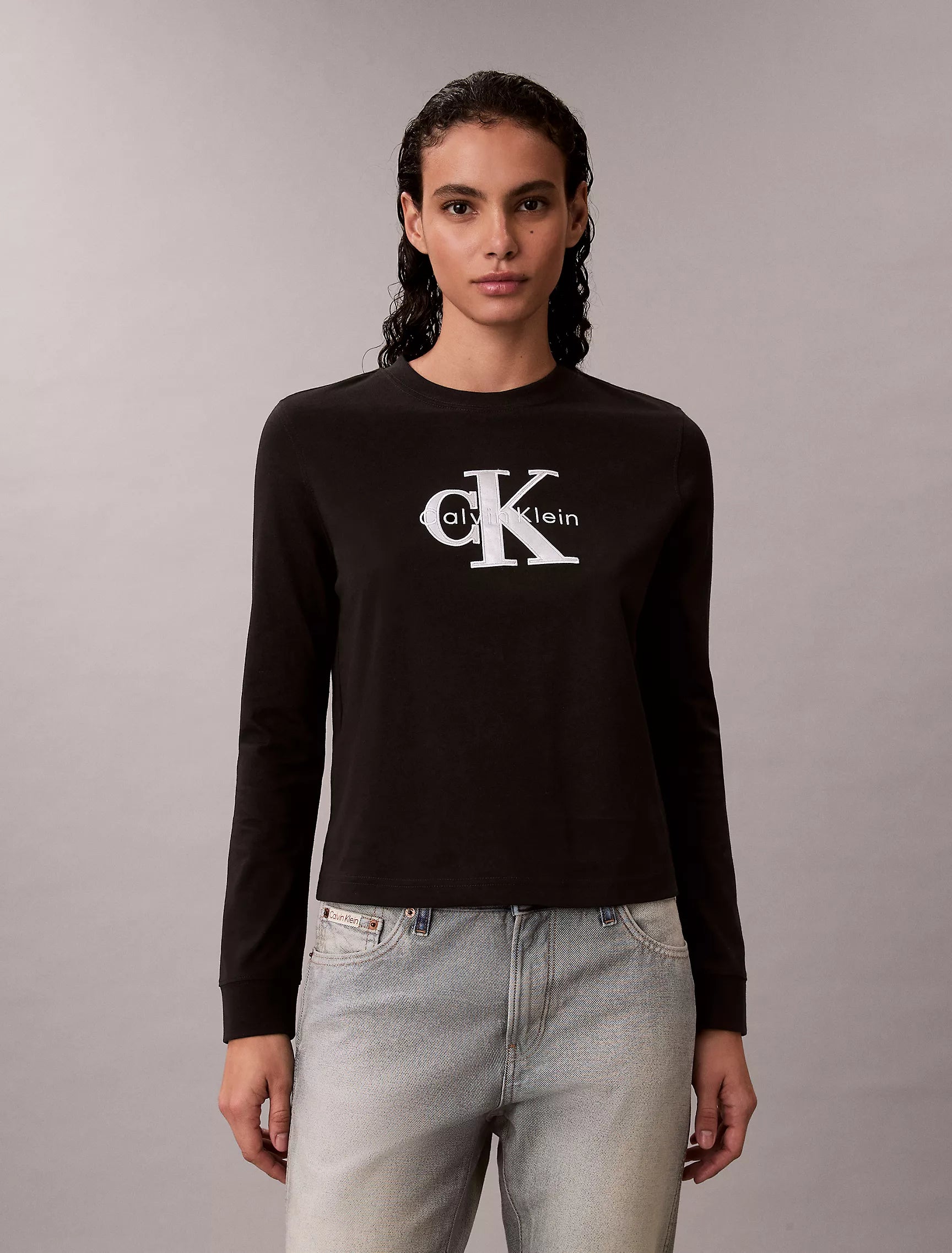 Calvin Klein - Monologo Long Sleeve Tee