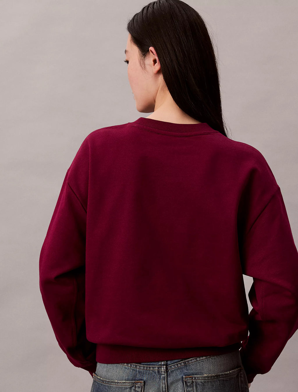 Calvin Klein - Fleece Foil Monologo Relaxed Sweatshirt