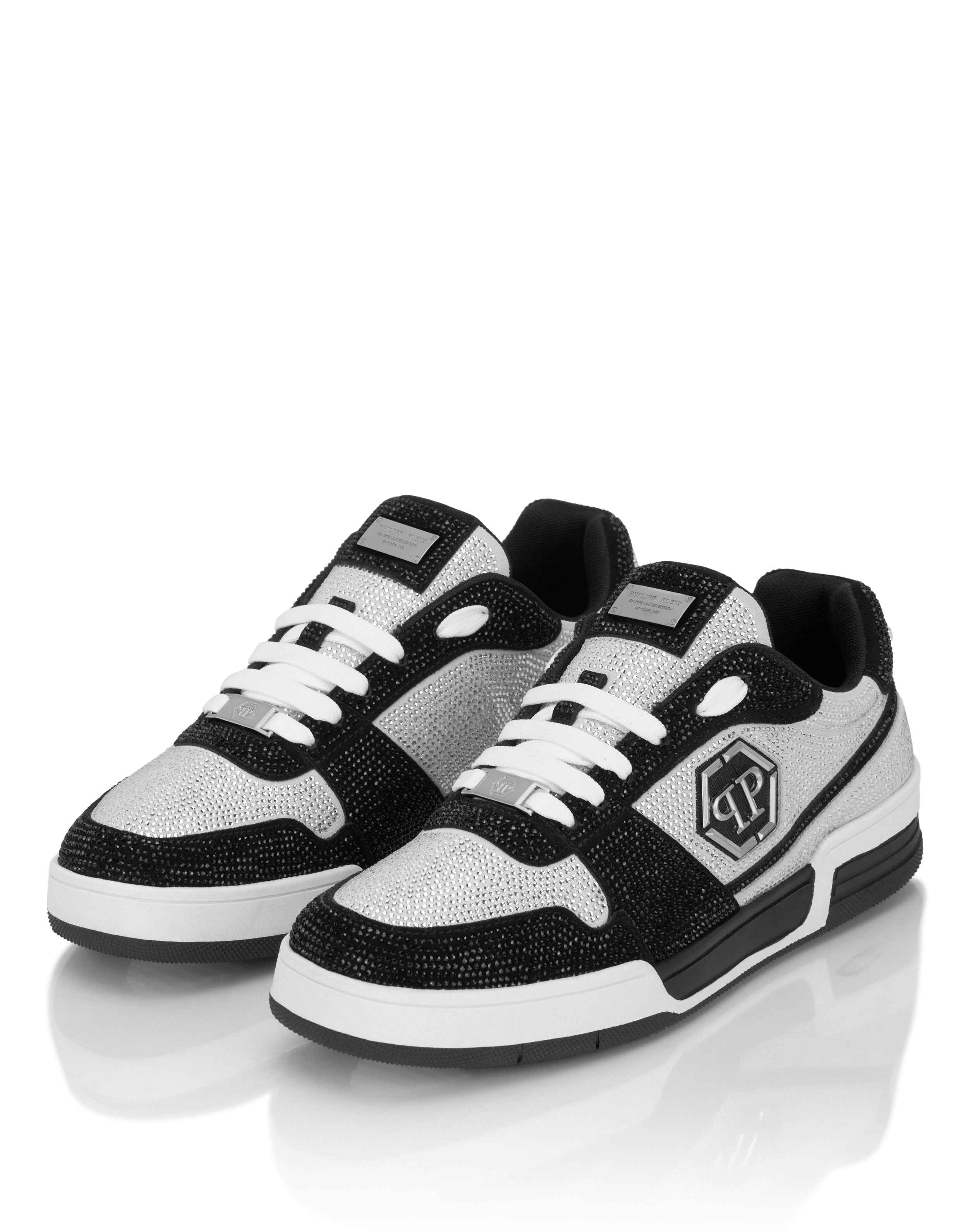 PHILIPP PLEIN - Low-Top Sneakers P-FORCE 78 Strass
