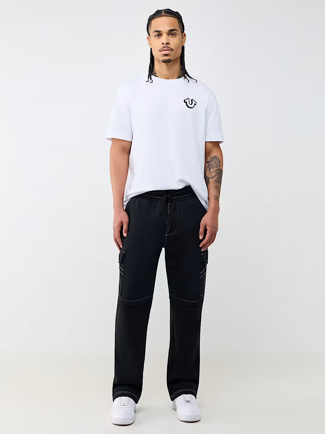 True Religion - Contrast Mfg Cargo Sweatpant