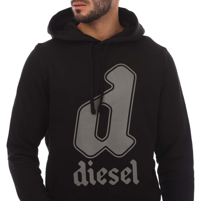 Diesel -  S-Ginnout 13-A Hoodie in Black