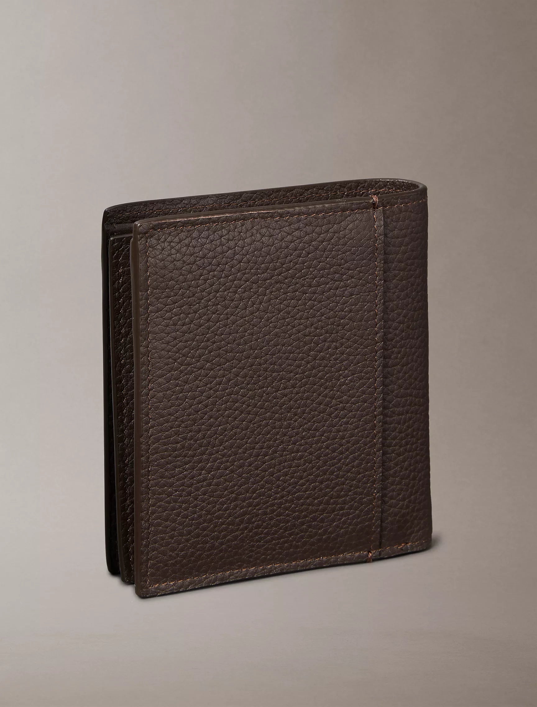 Calvin Klein - Foil Embossed Logo Trifold Wallet + Card Case