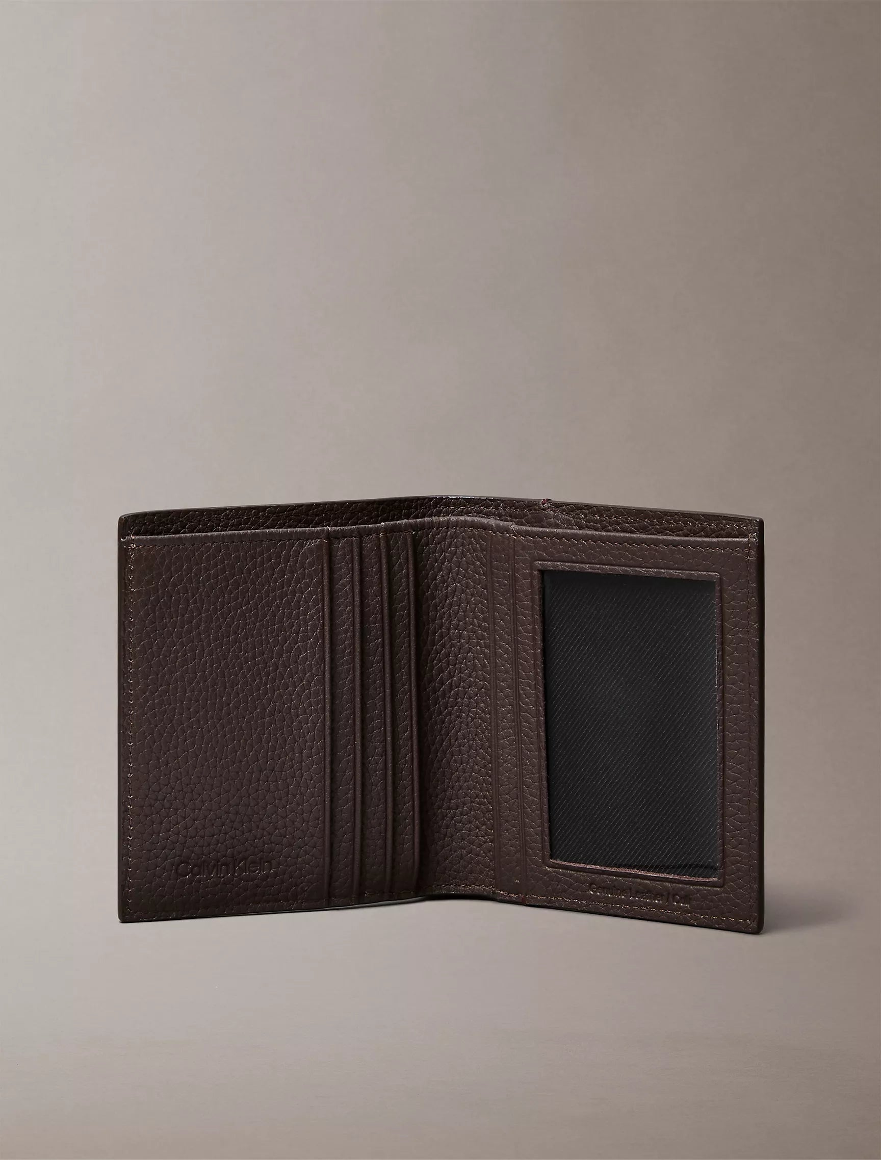 Calvin Klein - Foil Embossed Logo Slim Bifold Wallet