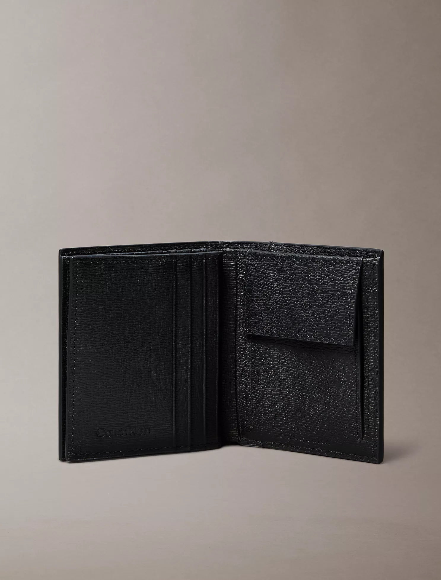 Calvin Klein - Saffiano Leather Trifold Wallet - Brandatak Store