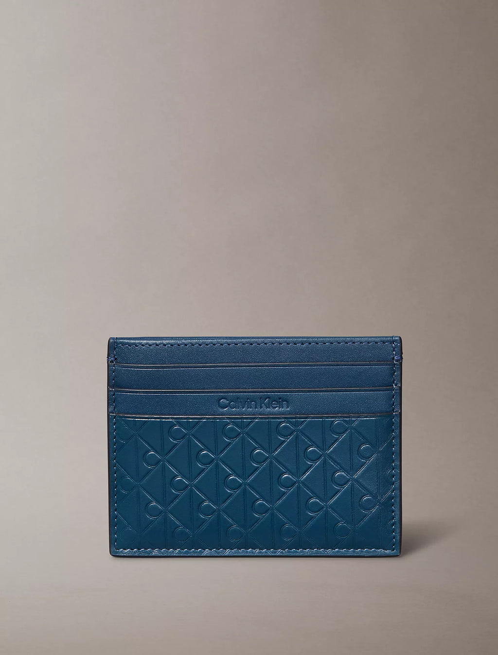Calvin Klein - Embossed Allover Monogram Card Case - Brandatak Store